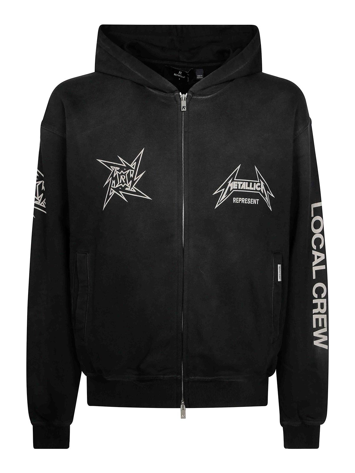 Metallica 40Y Hoodie MLM4370STAIENDBLACK (REPRESENT / スウェット・フーディー ) | REPRESENT (リプレゼント)