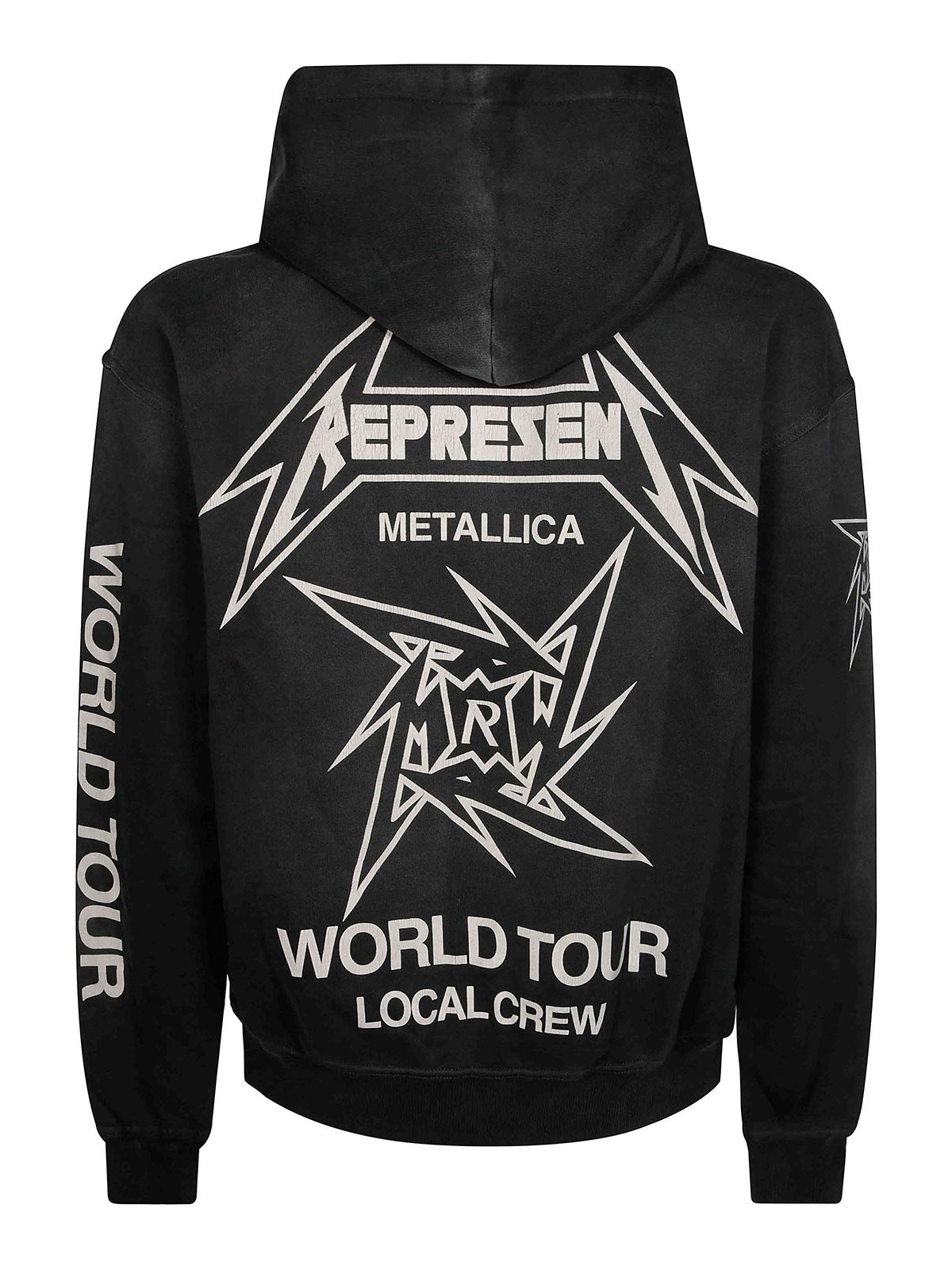 Metallica 40Y Hoodie MLM4370STAIENDBLACK (REPRESENT / スウェット・フーディー ) | REPRESENT (リプレゼント)(1)
