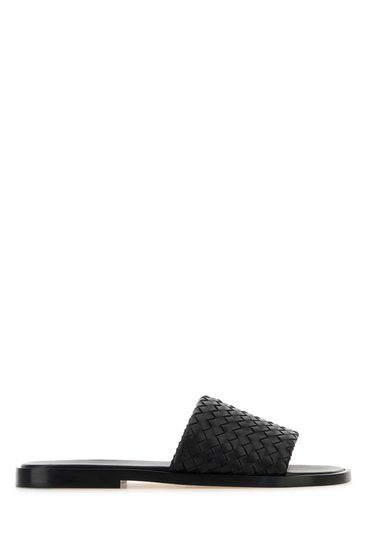 Black nappa leather slippers 838348V2ED01000 (Bottega Veneta / サンダル ) | Bottega Veneta (ボッテガ・ヴェネタ)