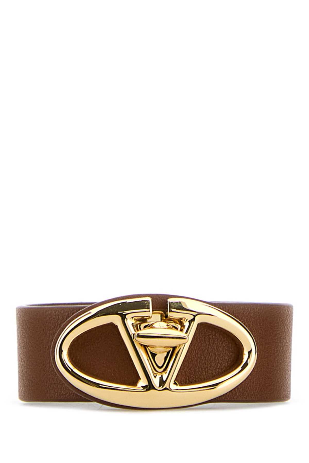 Brown leather VLogo bracelet 5W2J0W37IGGN58 (Valentino Garavani / ブレスレット ) | Valentino Garavani (ヴァレンティノ)