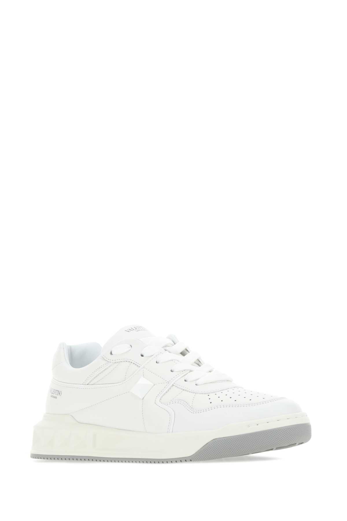 White nappa leather One Stud sneakers ZY2S0E71NWN0BO (Valentino Garavani / スニーカー ) | Valentino Garavani (ヴァレンティノ)(1)