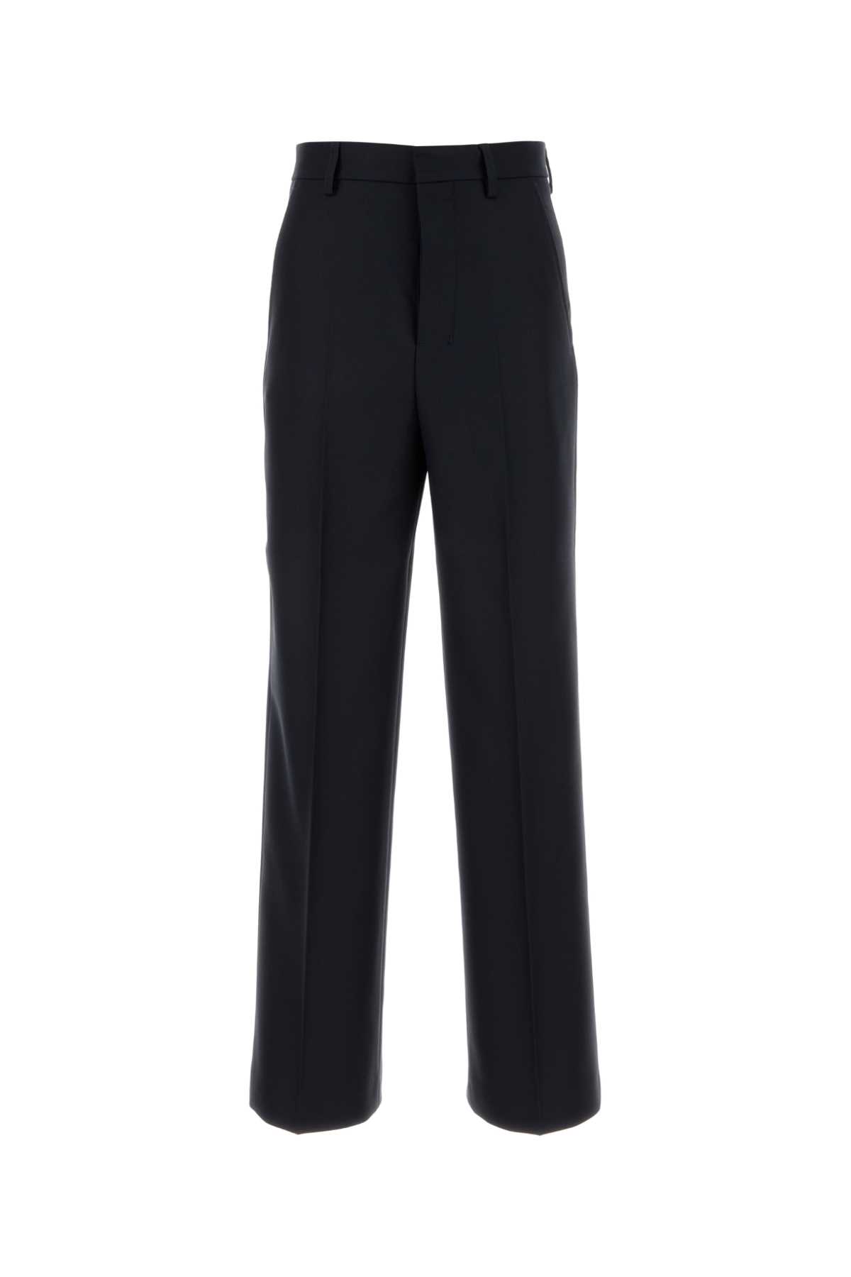 Midnight blue wool pant HTR423WV00534011 (AMI Paris / パンツ ) | AMI Paris (アミパリス)