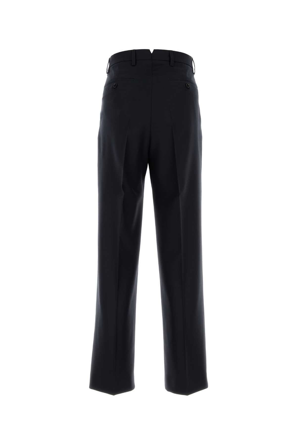 Midnight blue wool pant HTR423WV00534011 (AMI Paris / パンツ ) | AMI Paris (アミパリス)(1)