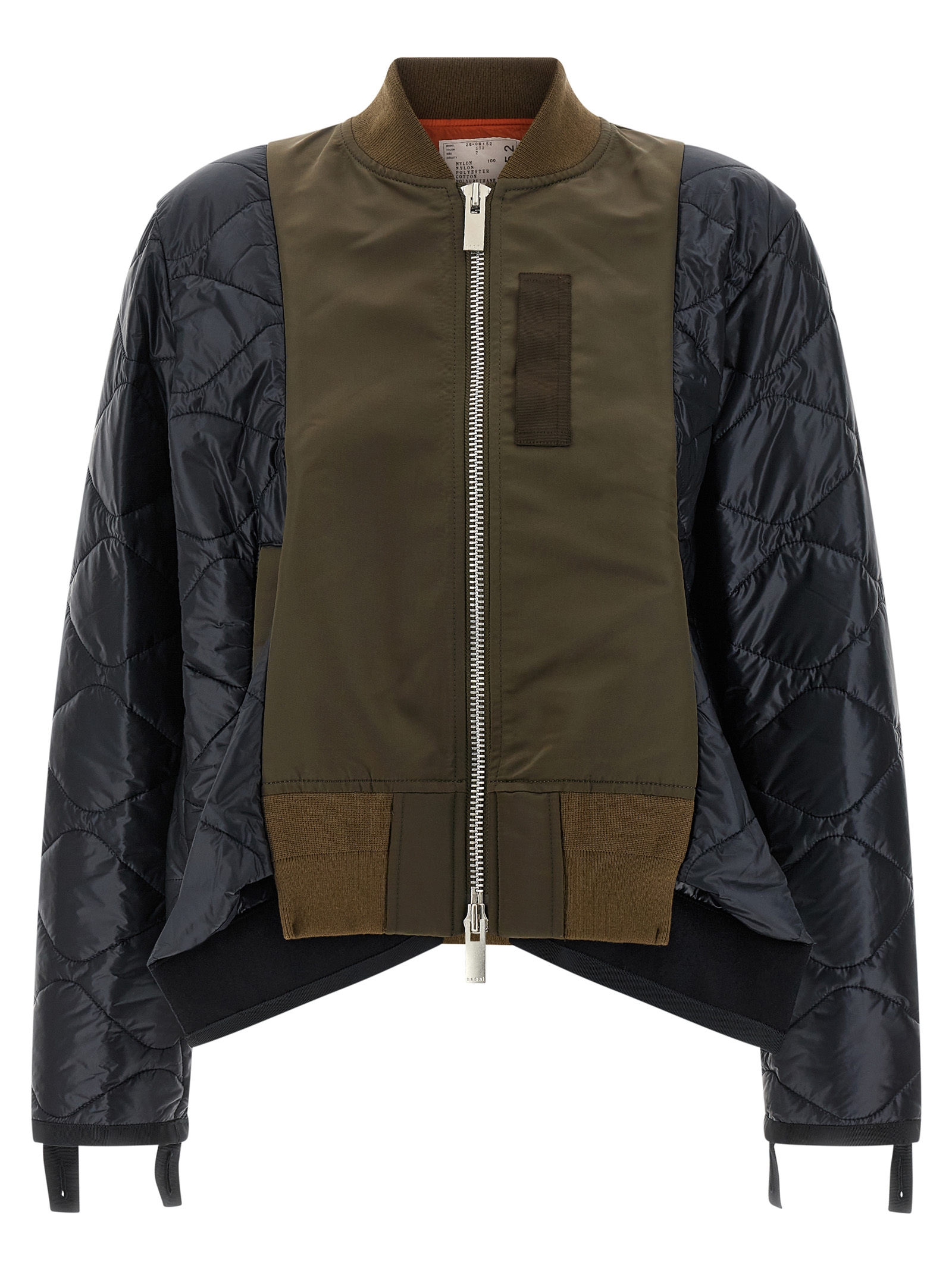 Bimaterial nylon bomber jacket 2508152532 (sacai / カジュアルジャケット ) | sacai (サカイ)