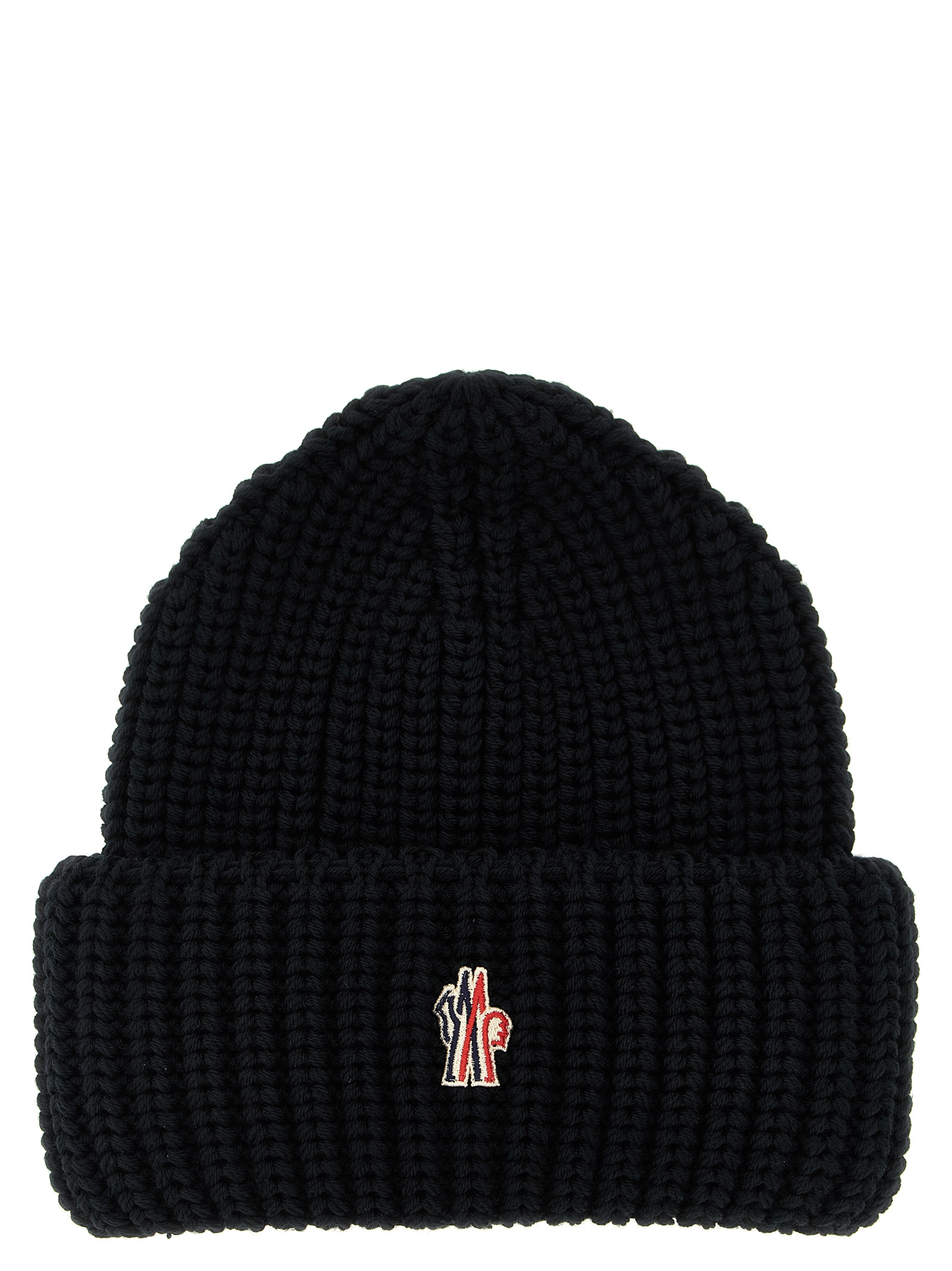 Logo patch beanie K20973B00002M1282999 (Moncler Grenoble / 帽子 ) | Moncler Grenoble (モンクレール グルノーブル)