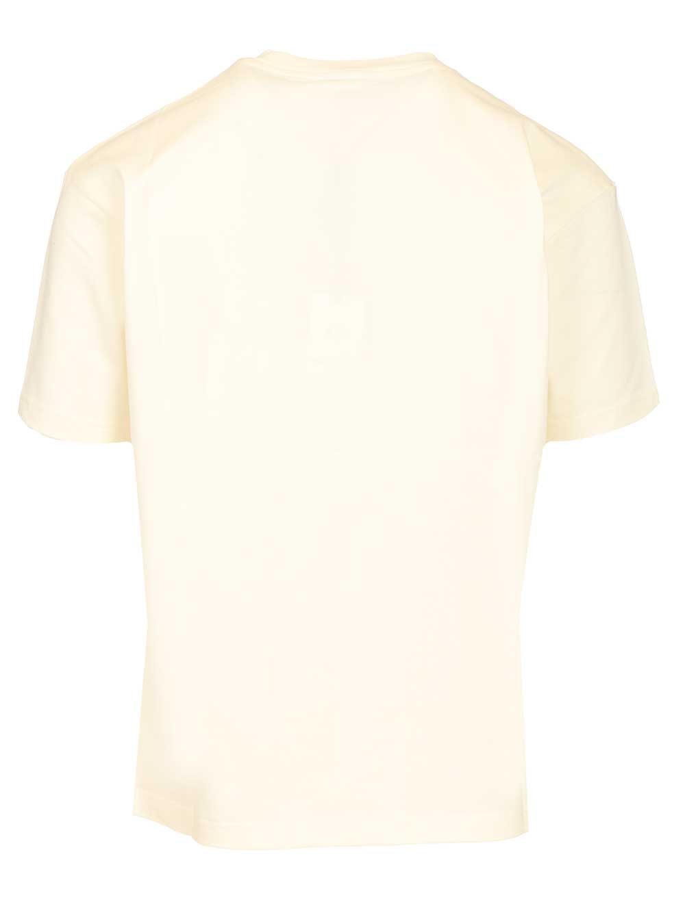 Cotton jersey T-shirt ITS277CO195OW (Drôle De Monsieur / Tシャツ・カットソー ) | Drôle De Monsieur (ドロールドムッシュ)(1)