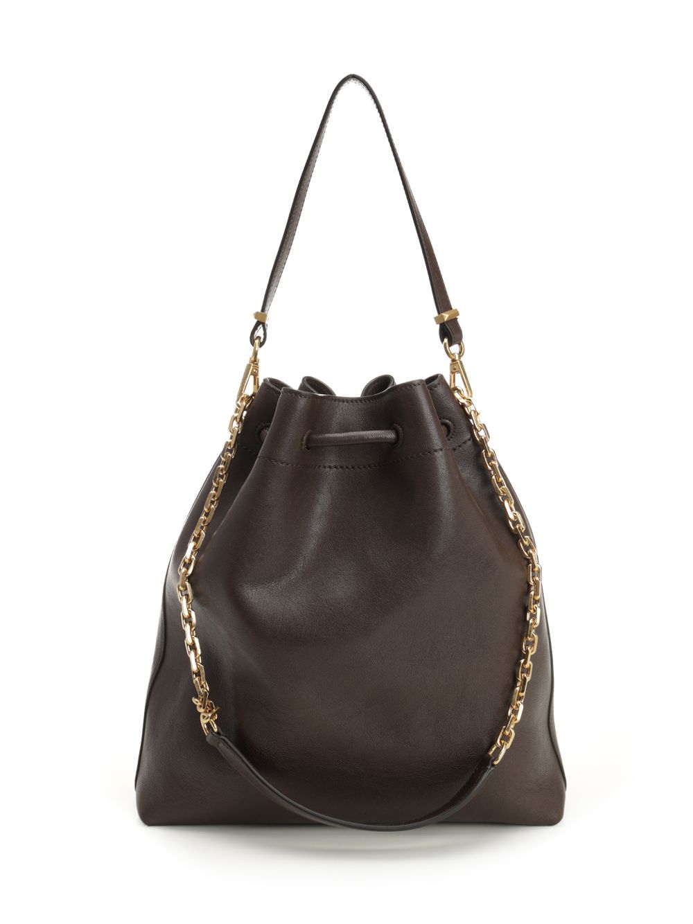 Brown Leather “Cinch” Bucket Bag CINCH (JIMMY CHOO / ハンドバッグ・ショルダーバッグ ) | JIMMY CHOO (ジミー チュウ)(2)
