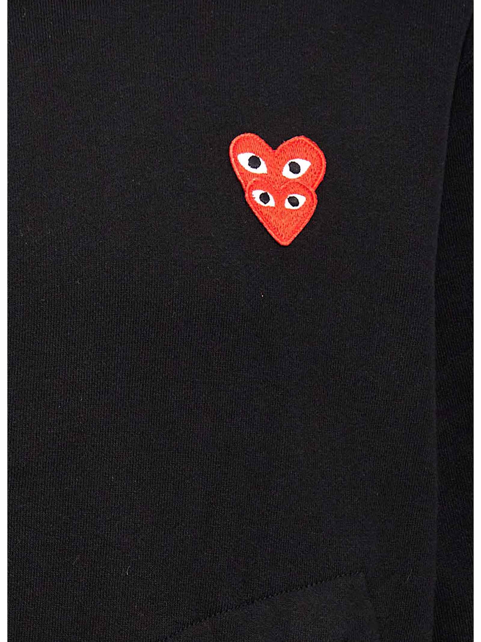 'Double Heart' hoodie AXT2941 (PLAY Comme Des Garçons / スウェット・フーディー ) | PLAY Comme Des Garçons (プレイ コムデギャルソン)(3)