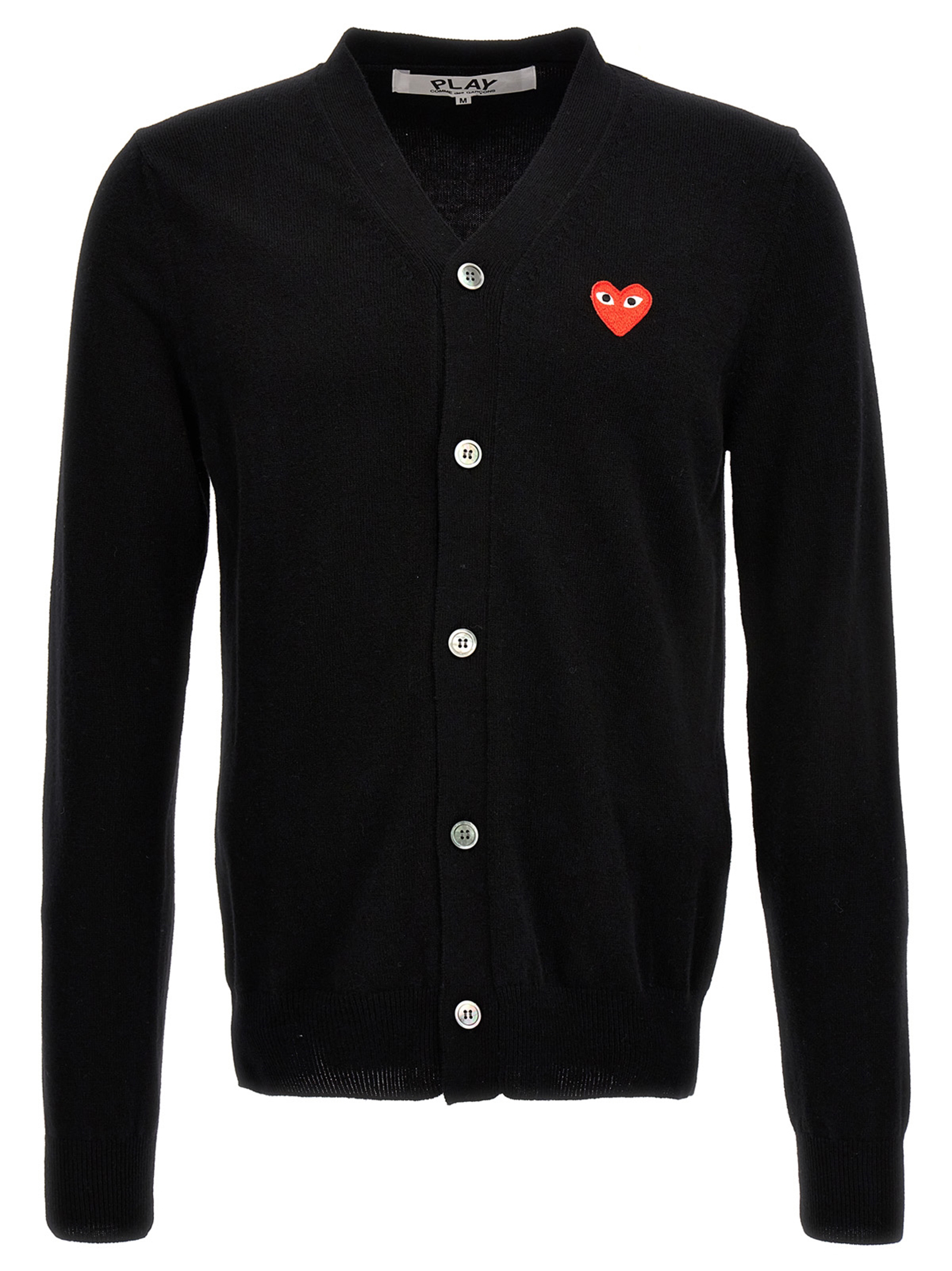 'Heart' cardigan AXN0081 (PLAY Comme Des Garçons / ニット・セーター・カーディガン ) | PLAY Comme Des Garçons (プレイ コムデギャルソン)