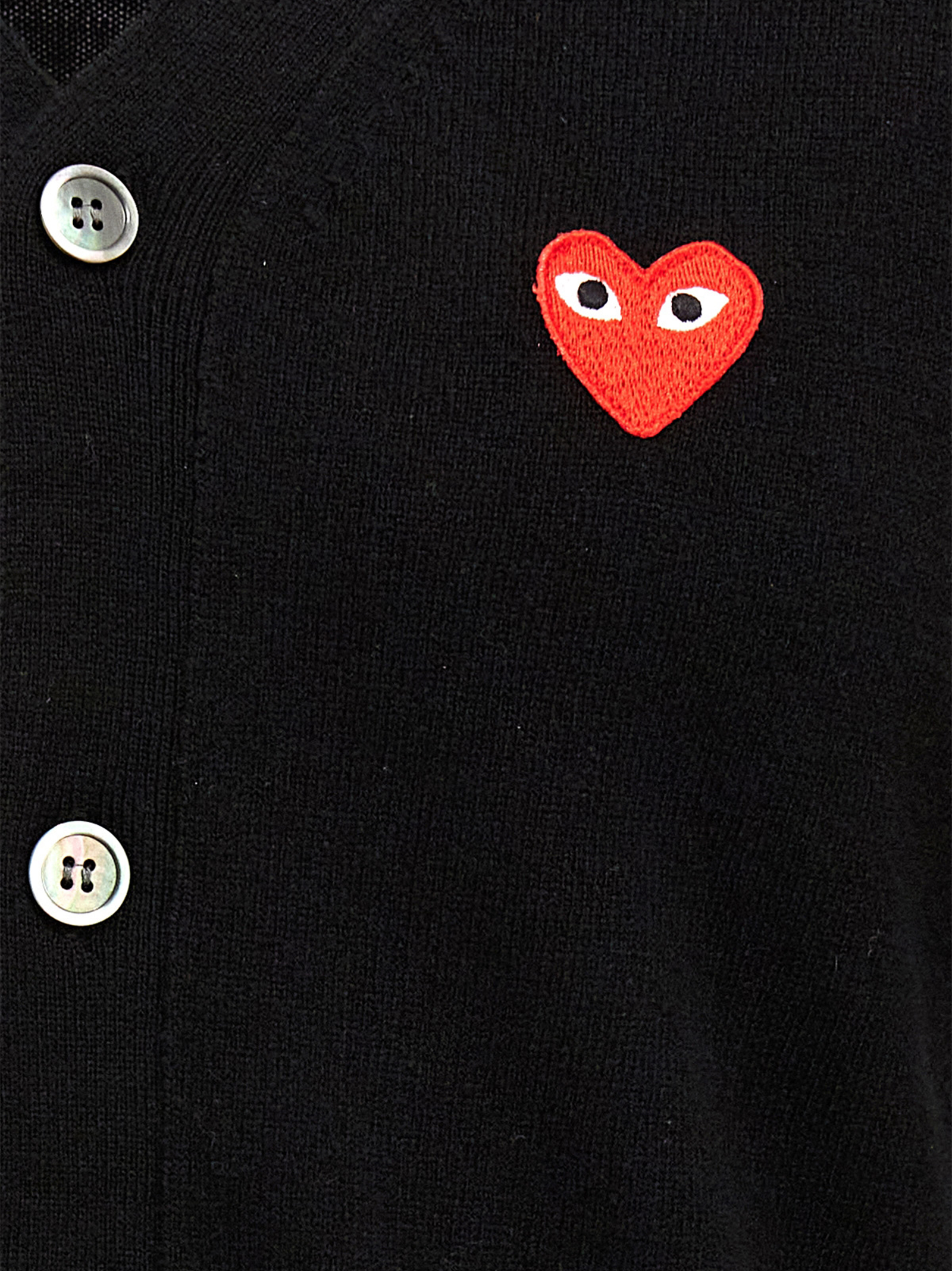 'Heart' cardigan AXN0081 (PLAY Comme Des Garçons / ニット・セーター・カーディガン ) | PLAY Comme Des Garçons (プレイ コムデギャルソン)(3)