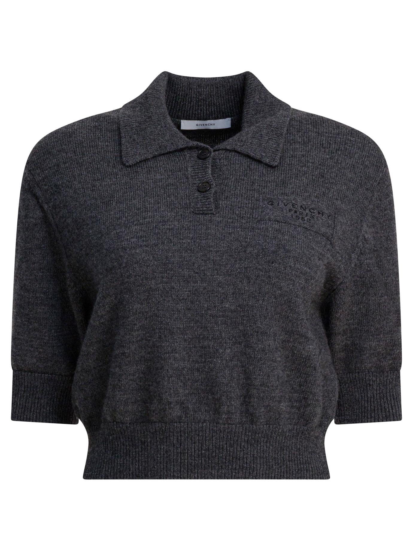 "Givenchy Paris 1952" Wool polo shirt BWL0094ZSM033 (GIVENCHY / ニット・セーター・カーディガン ) | GIVENCHY (ジバンシィ)