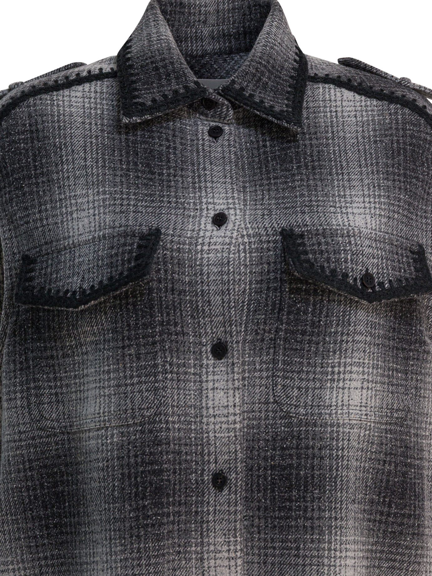 Wool-blend chemisier dress GWP02356P00215760618 (Golden Goose / ワンピース・ドレス・オールインワン ) | Golden Goose (ゴールデングース)(2)