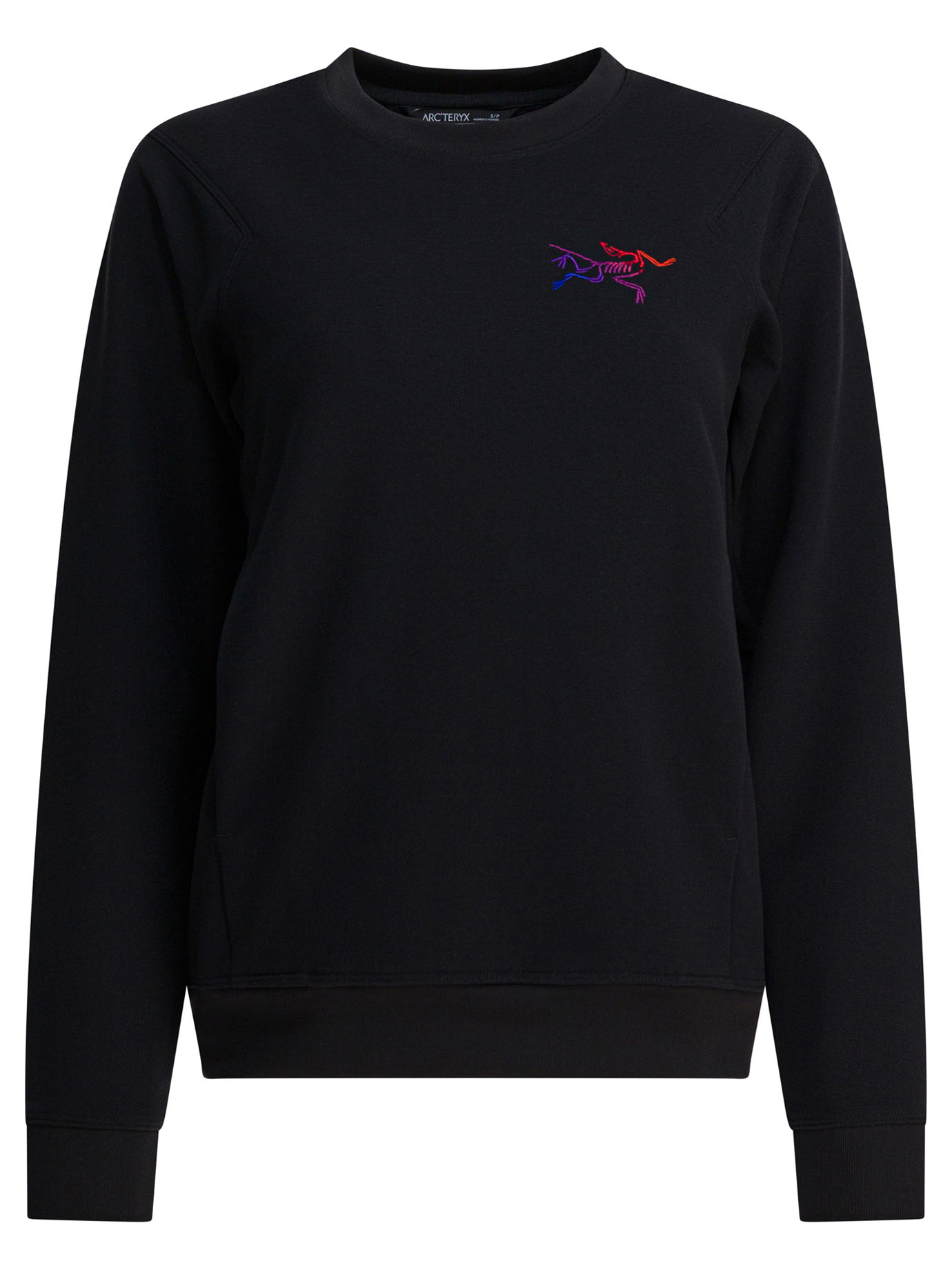 "Aestas Crew" Sweatshirt crewneck X000009053AESTASBLACKMULTI (ARC'TERYX / スウェット・フーディー ) | ARC'TERYX (アークテリクス)