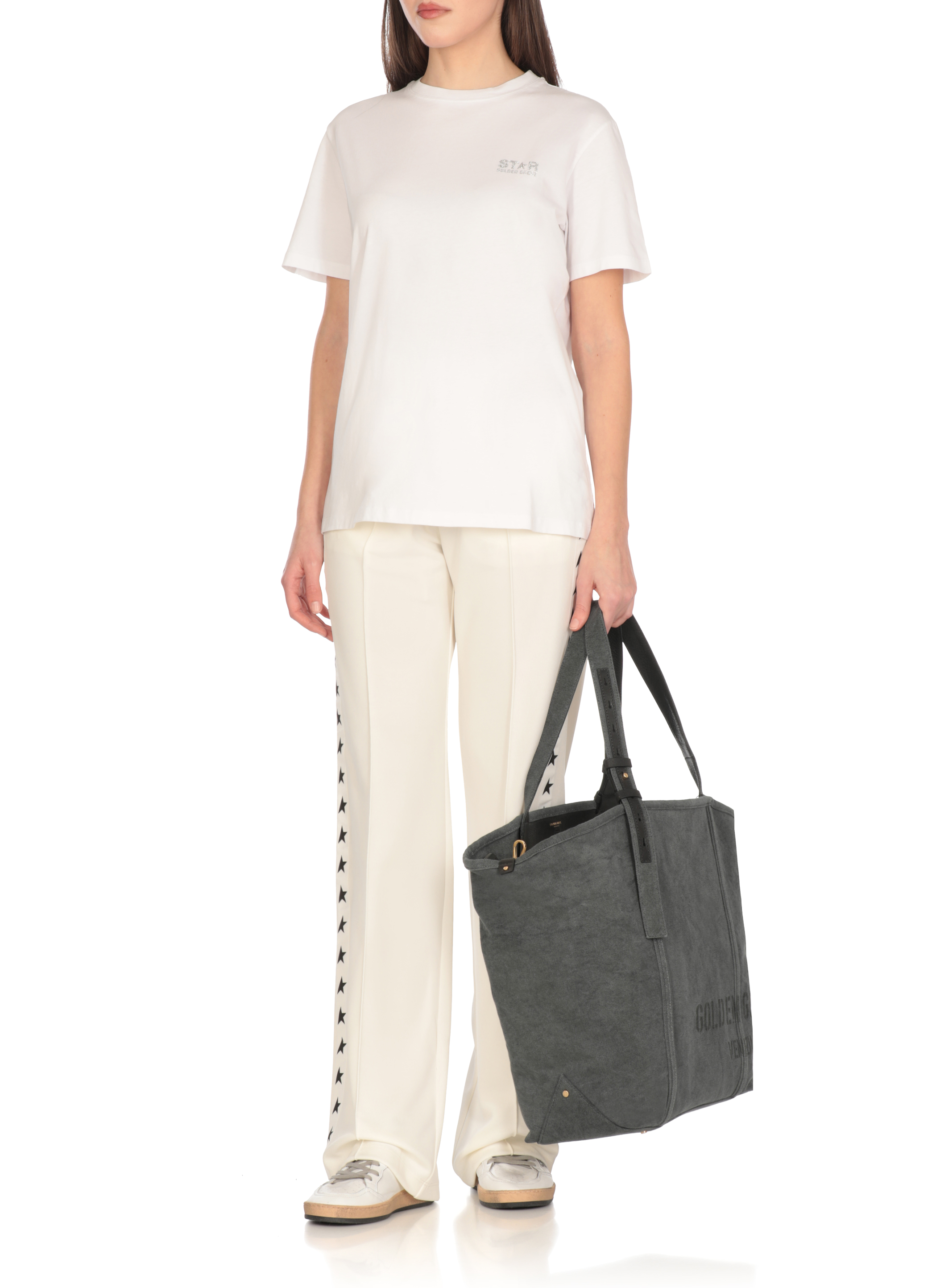 Golden Goose Trousers Ivory GWP00877P00052181347STARWS (Golden Goose / パンツ ) | Golden Goose (ゴールデングース)(1)