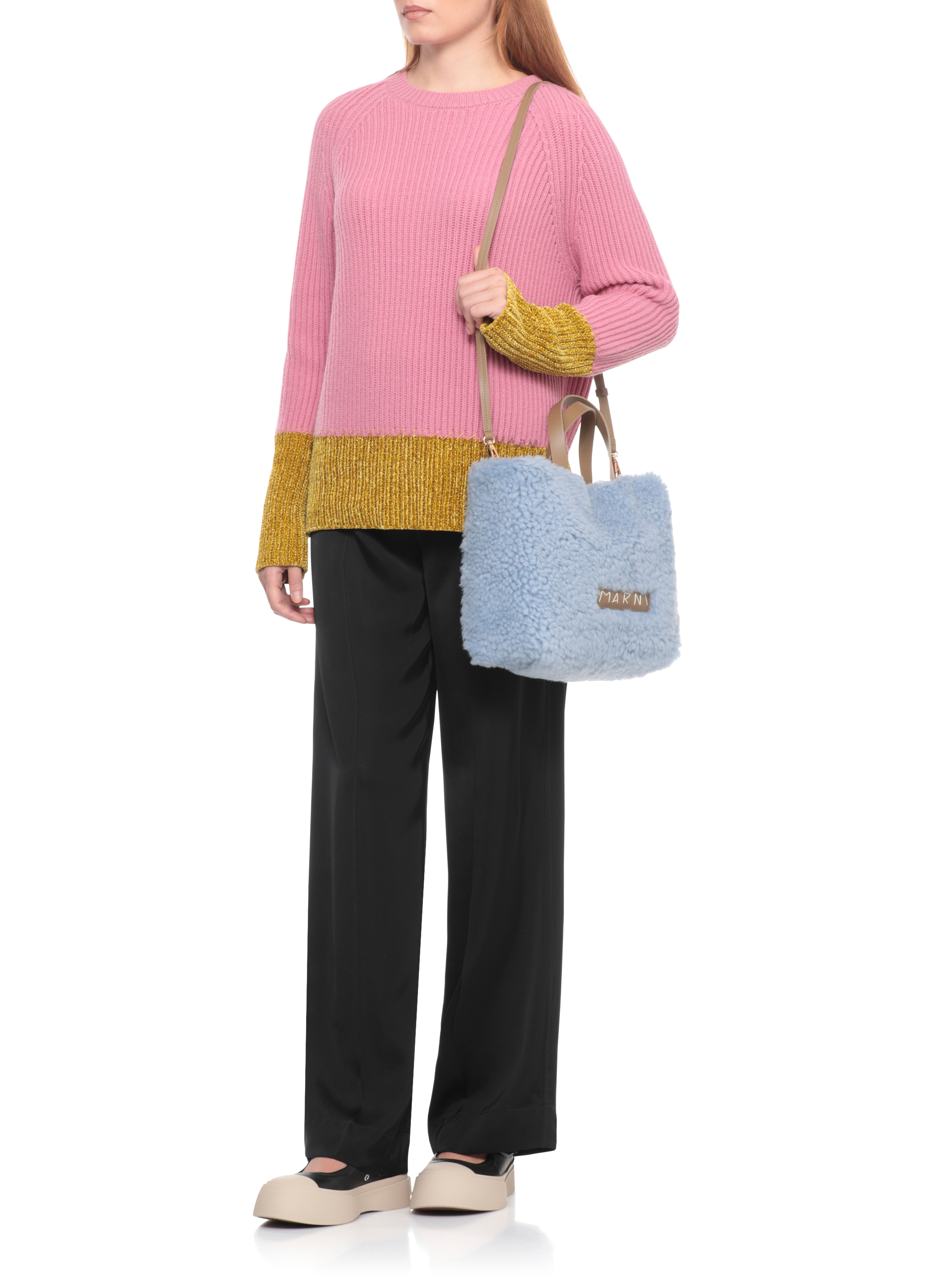 Marni Bags.. Light Blue SHMP0069L8P8680ZO994 (Marni / ハンドバッグ・ショルダーバッグ ) | Marni (マルニ)(6)