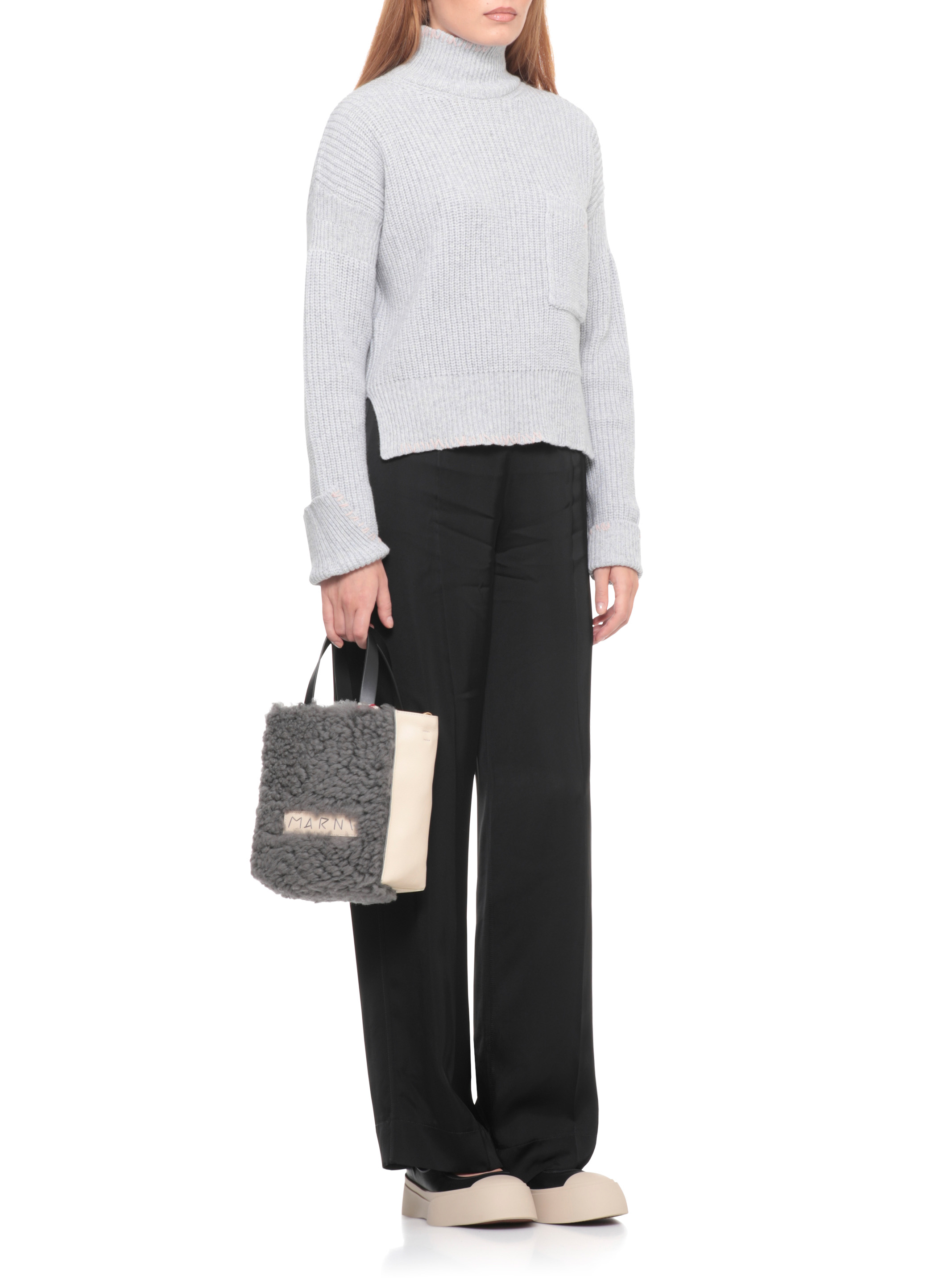 Marni Bags.. Grey SHMP0040L8P8680ZO993 (Marni / ハンドバッグ・ショルダーバッグ ) | Marni (マルニ)(6)