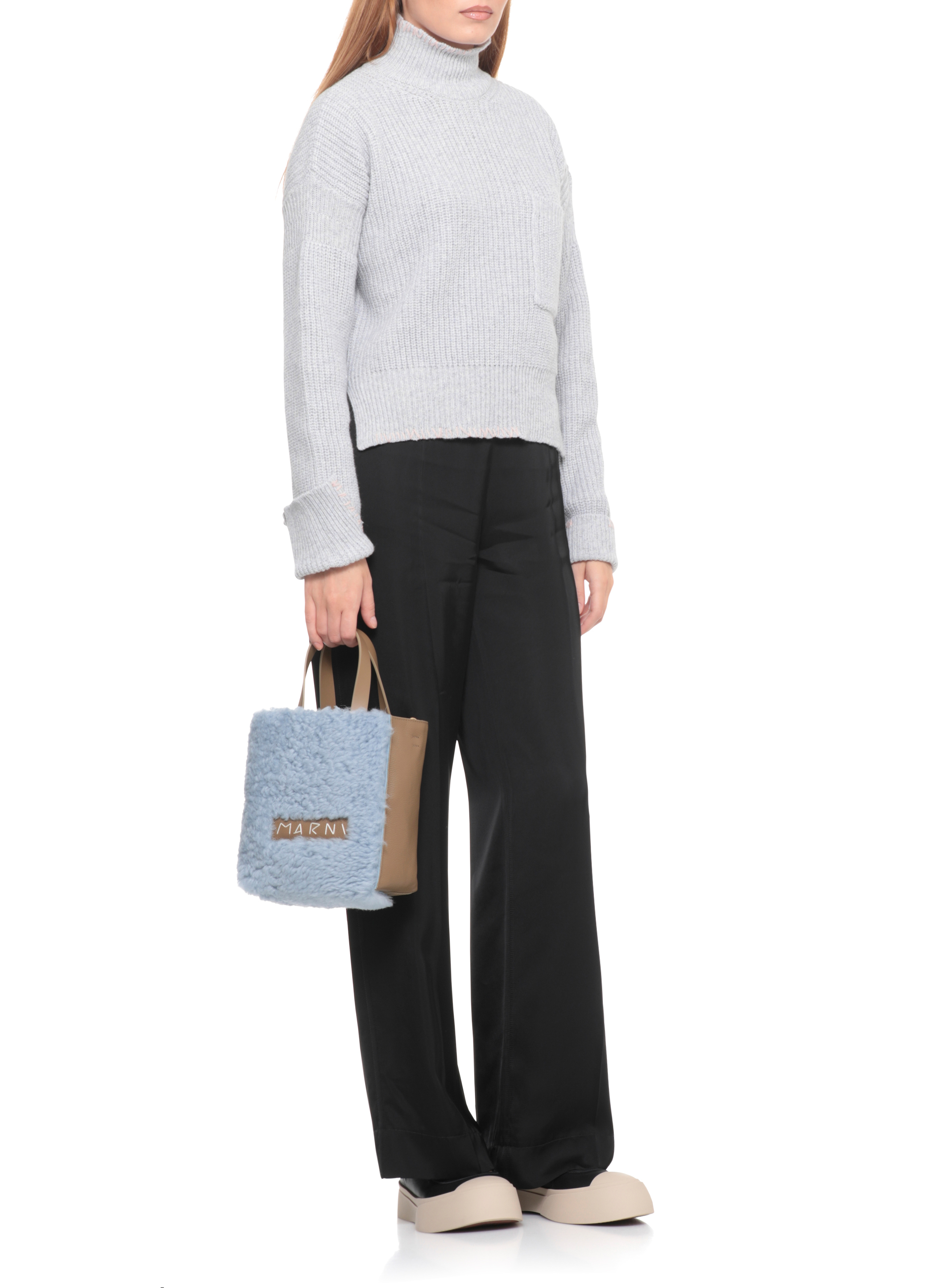 Marni Bags.. Light Blue SHMP0040L8P8680ZO994 (Marni / ハンドバッグ・ショルダーバッグ ) | Marni (マルニ)(6)