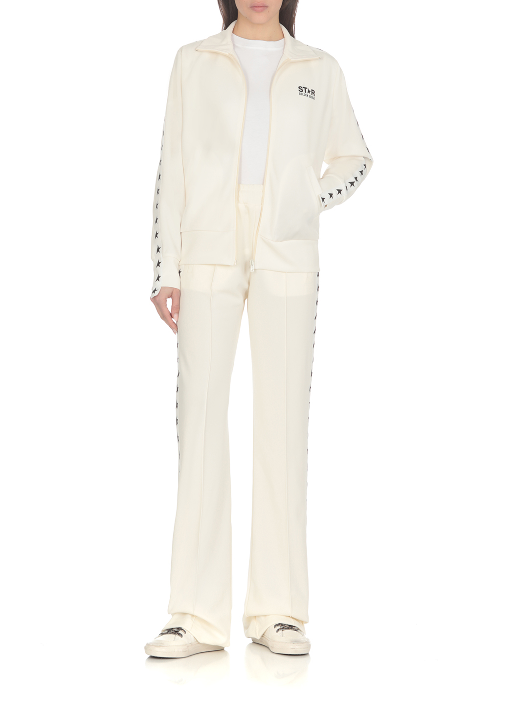 Golden Goose T-shirts and Polos White GWP01220P00059310364STARWS (Golden Goose / Tシャツ・カットソー ) | Golden Goose (ゴールデングース)(1)