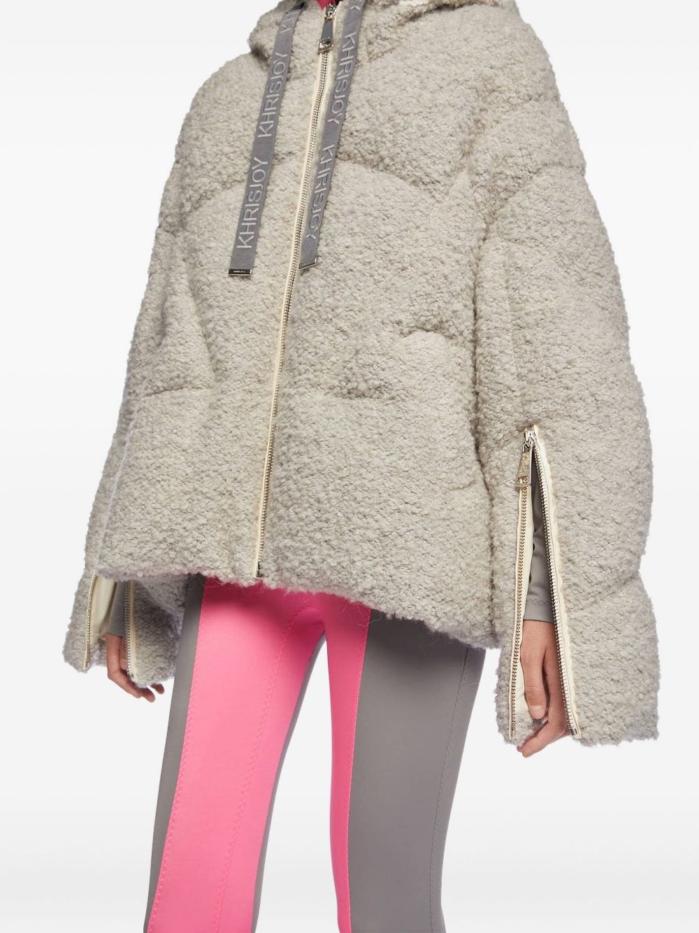 KhrisJoy Jackets Grey KWF25R0601BC0001PRL001 (KHRISJOY / ダウンジャケット・コート ) | KHRISJOY (クリスジョイ)(2)