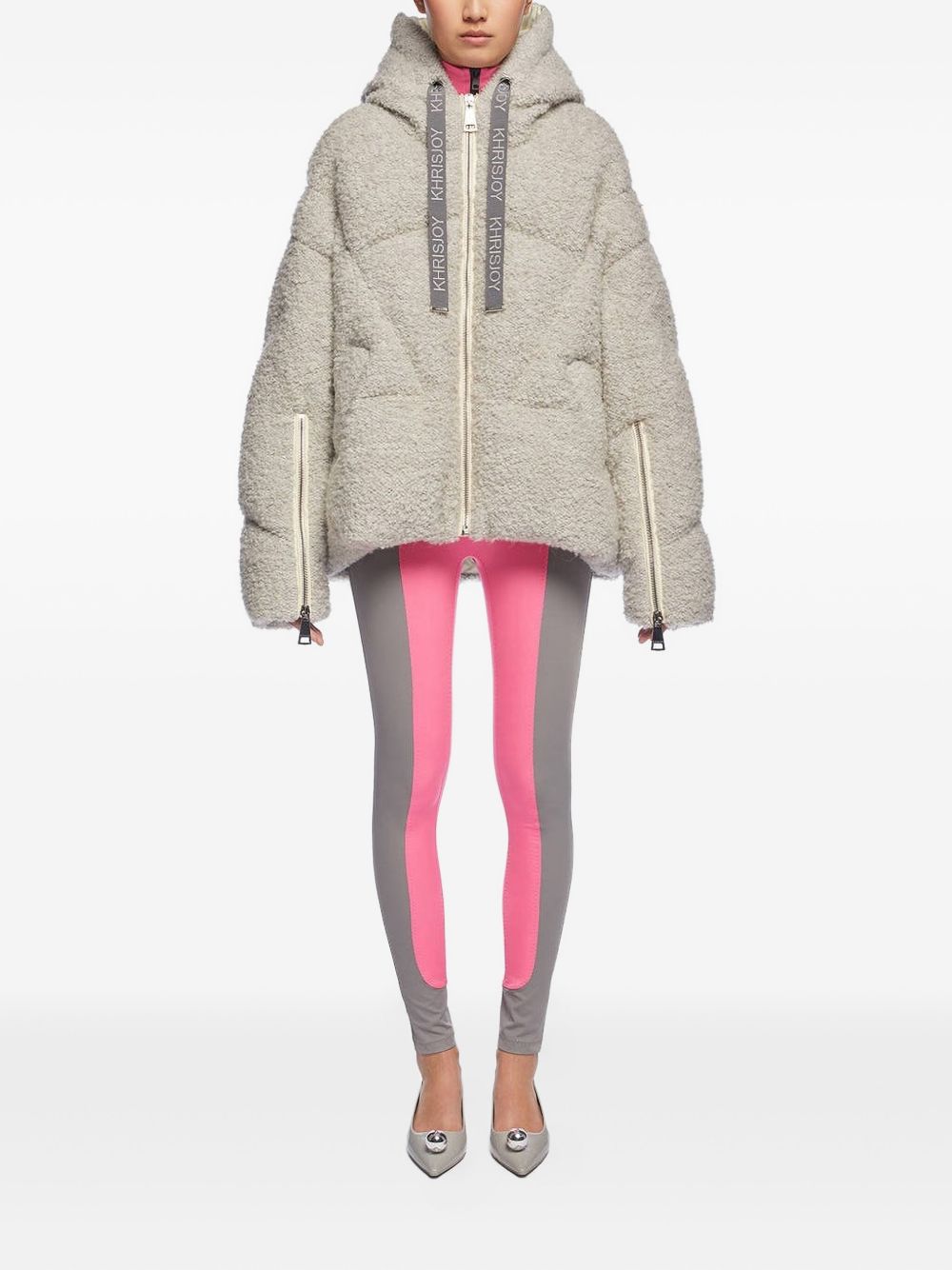 KhrisJoy Jackets Grey KWF25R0601BC0001PRL001 (KHRISJOY / ダウンジャケット・コート ) | KHRISJOY (クリスジョイ)(4)