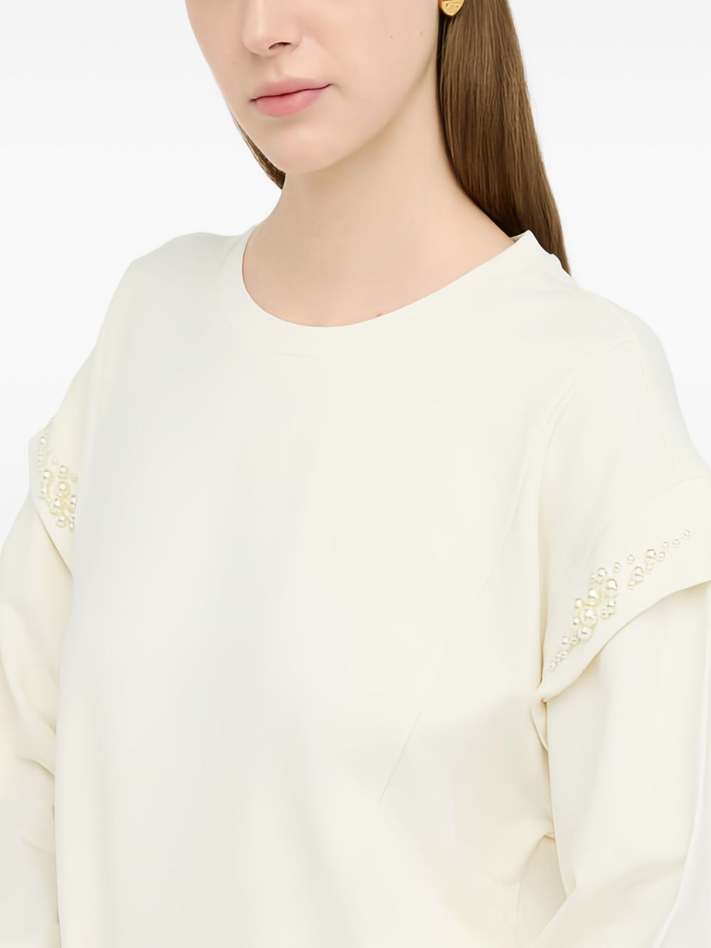 LIU JO SPORT Sweaters White TF5153FS576M9930 (LIU•JO / スウェット・フーディー ) | LIU•JO (リュー・ジョー)(3)