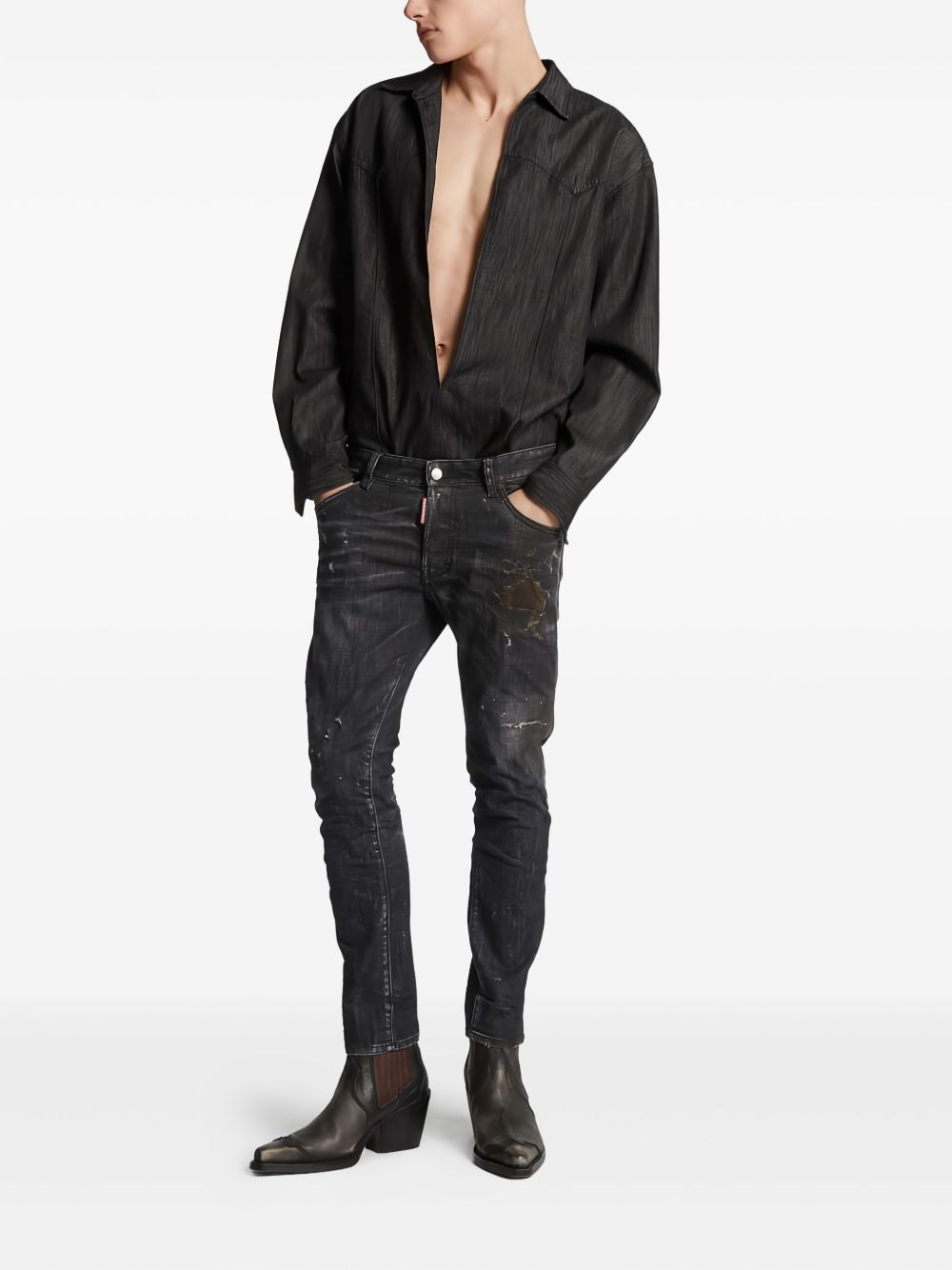 Dsquared2 Trousers S71LB1666S30357900 (Dsquared2 / パンツ ) | Dsquared2 (ディースクエアード)(4)