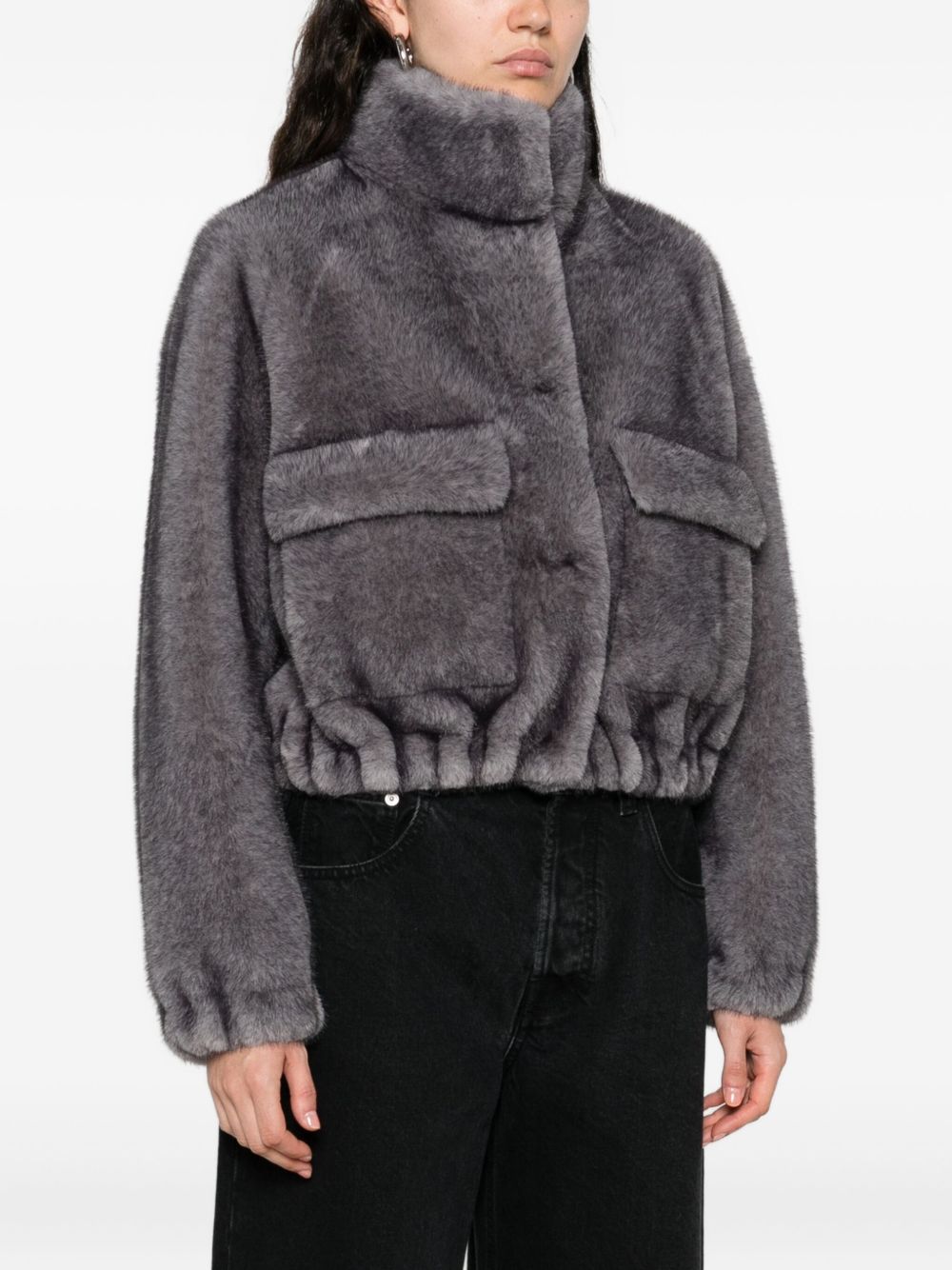 VALENTINI 1972 Coats Blue 3101ECOMINKSPH (VALENTINI 1972 / レザー&ファージャケット・コート ) | VALENTINI 1972 (ヴァレンティーニ 1972)(1)