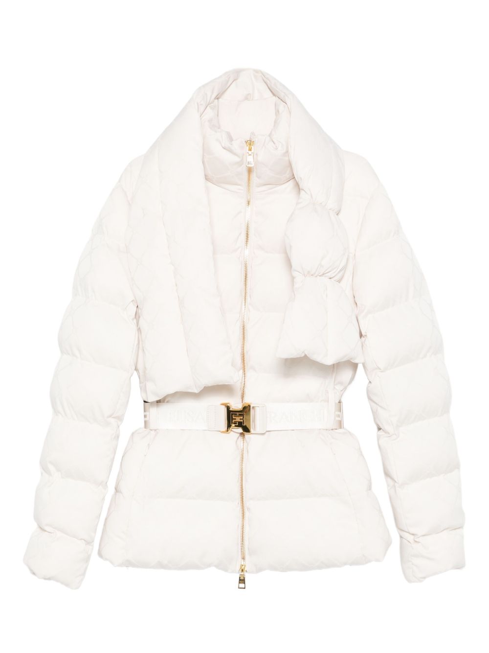 Elisabetta Franchi Coats White PI83D56E2DZ9 (Elisabetta Franchi / ダウンジャケット・コート ) | Elisabetta Franchi (エリザベッタ フランキ)