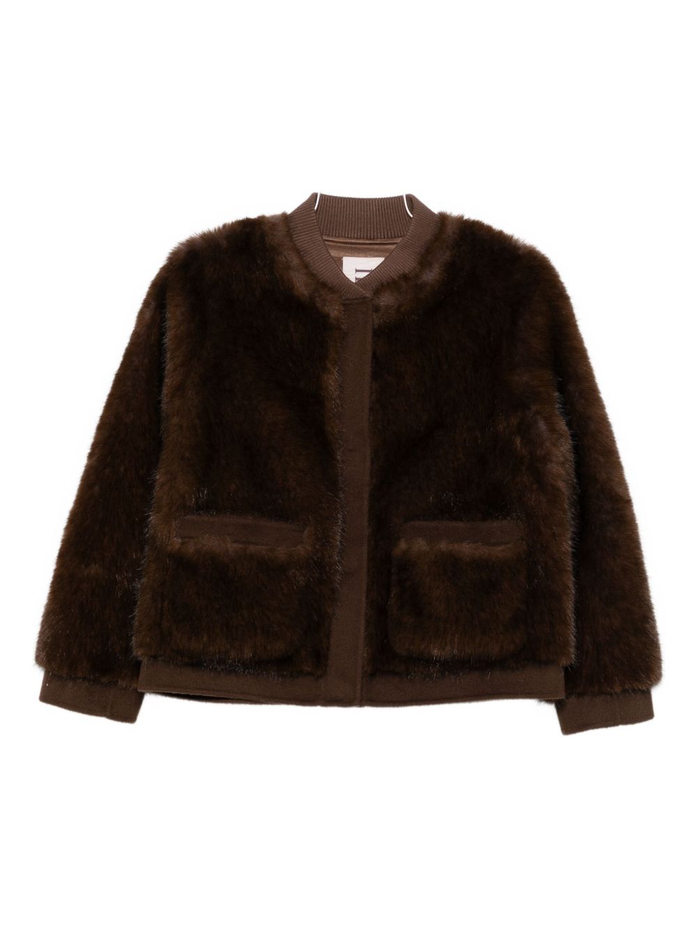 VALENTINI 1972 Coats Brown 3142ECOZIBELLINOCCA (VALENTINI 1972 / レザー&ファージャケット・コート ) | VALENTINI 1972 (ヴァレンティーニ 1972)