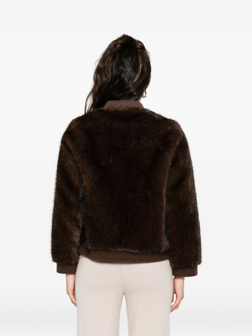 VALENTINI 1972 Coats Brown 3142ECOZIBELLINOCCA (VALENTINI 1972 / レザー&ファージャケット・コート ) | VALENTINI 1972 (ヴァレンティーニ 1972)(3)