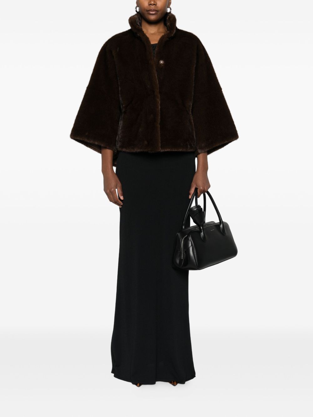VALENTINI 1972 Coats Brown 3108ECOMINKCCA (VALENTINI 1972 / レザー&ファージャケット・コート ) | VALENTINI 1972 (ヴァレンティーニ 1972)(1)