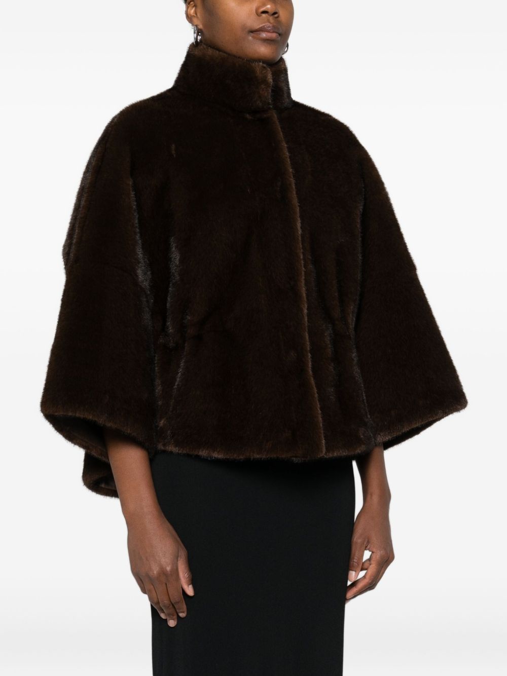 VALENTINI 1972 Coats Brown 3108ECOMINKCCA (VALENTINI 1972 / レザー&ファージャケット・コート ) | VALENTINI 1972 (ヴァレンティーニ 1972)(3)