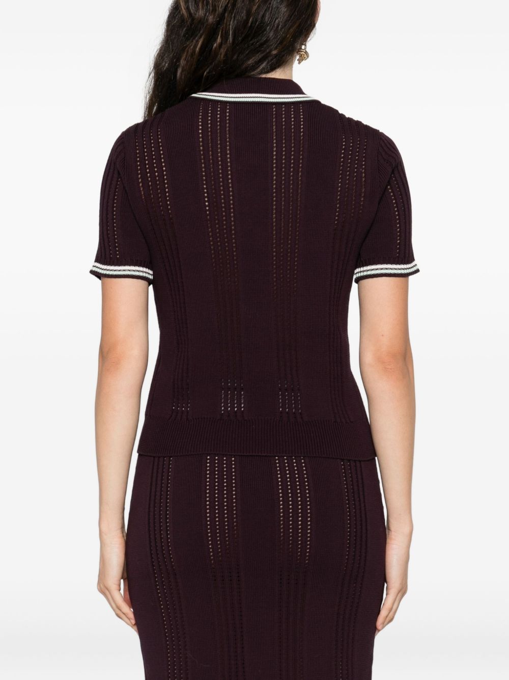 Casablanca T-shirts and Polos Purple WAW25KW108901 (Casablanca / ポロシャツ ) | Casablanca (カサブランカ)(3)