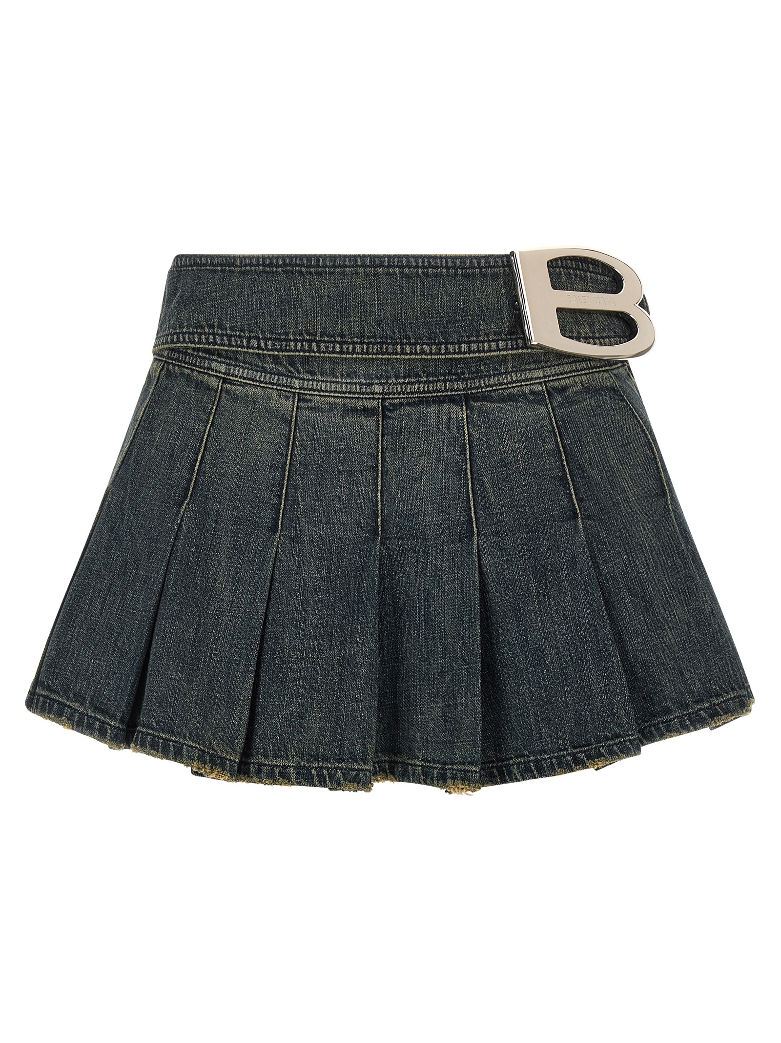 'Buckle Pleated' skirt 852329TTW763394 (Balenciaga / スカート ) | Balenciaga (バレンシアガ)