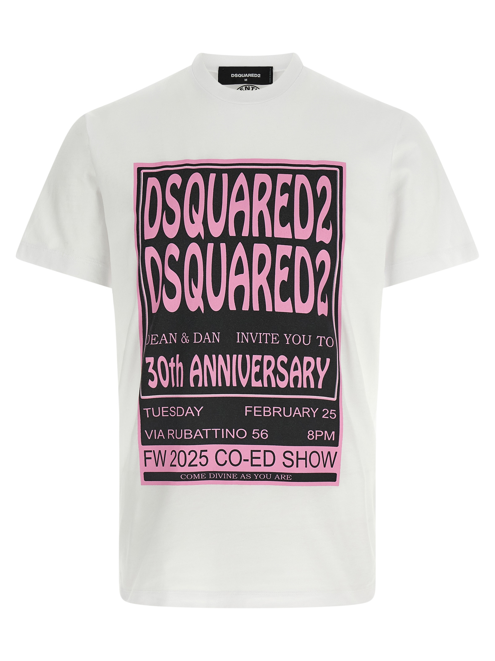 'Dsquared2 Fashion Show' T-shirt S71GD1582D20020100 (Dsquared2 / Tシャツ・カットソー ) | Dsquared2 (ディースクエアード)