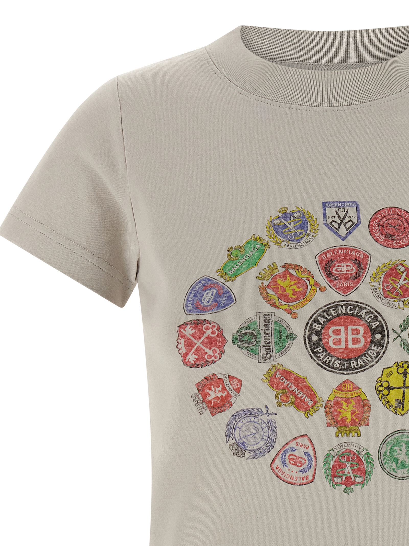 Logo print T-shirt 850263TTVH69012 (Balenciaga / Tシャツ・カットソー ) | Balenciaga (バレンシアガ)(2)