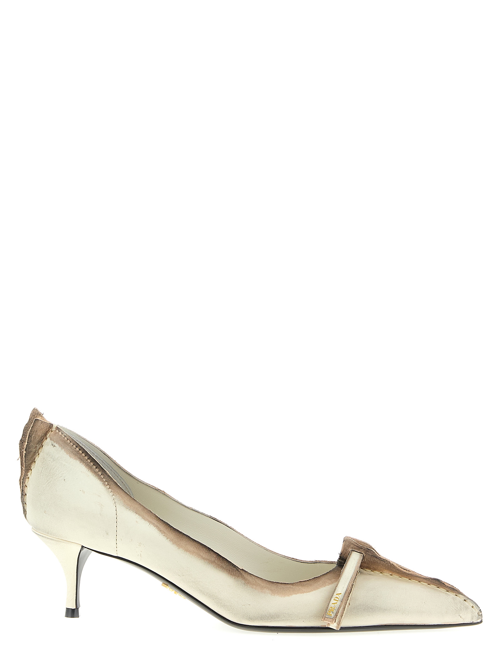 Antiqued leather pumps 1I208OFA055V69F0K74 (Prada / パンプス・ハイヒール ) | Prada (プラダ)