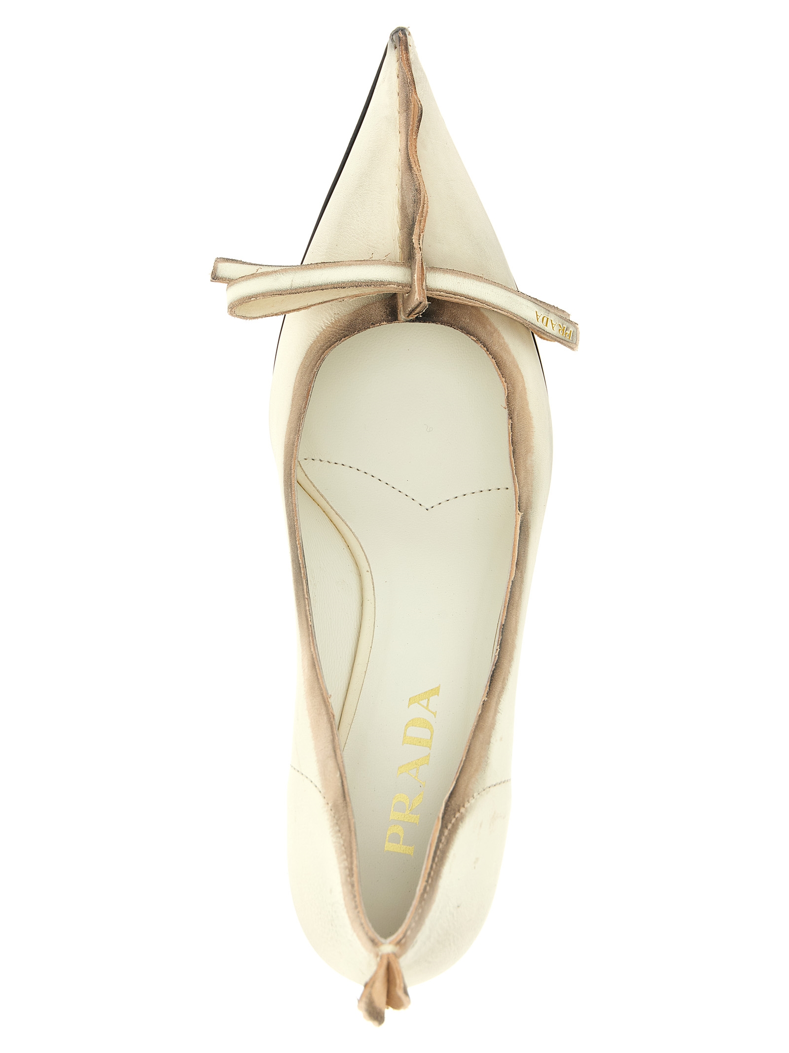 Antiqued leather pumps 1I208OFA055V69F0K74 (Prada / パンプス・ハイヒール ) | Prada (プラダ)(3)