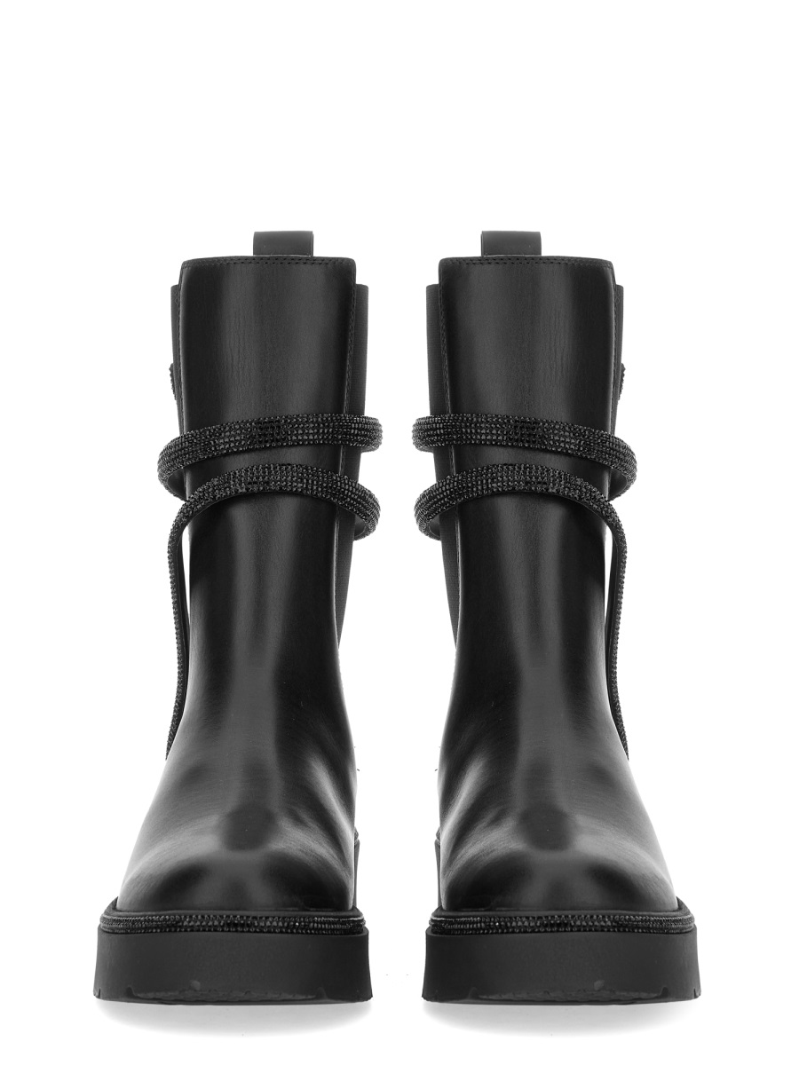 "BIKER CLEO COMBAT" BOOT C126600500001V050 (RENE CAOVILLA / ブーツ ) | RENE CAOVILLA (レネ カオヴィラ)(3)