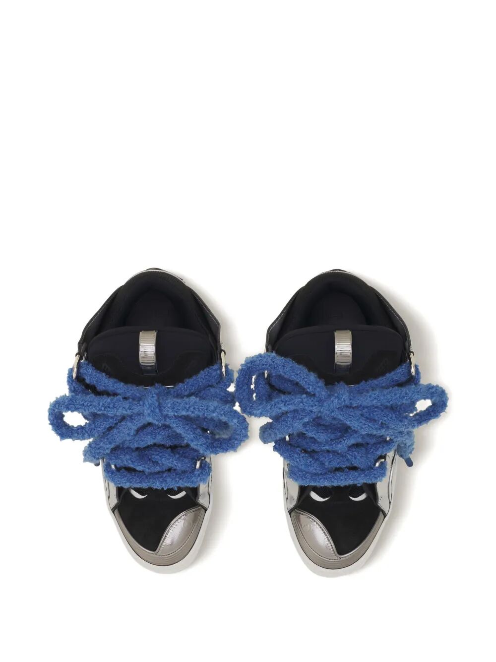 CURB METALLIC LEATHER SNEAKERS WITH MESH LACES FUSKDK12METAH25M2 (LANVIN / スニーカー ) | LANVIN (ランバン)(2)