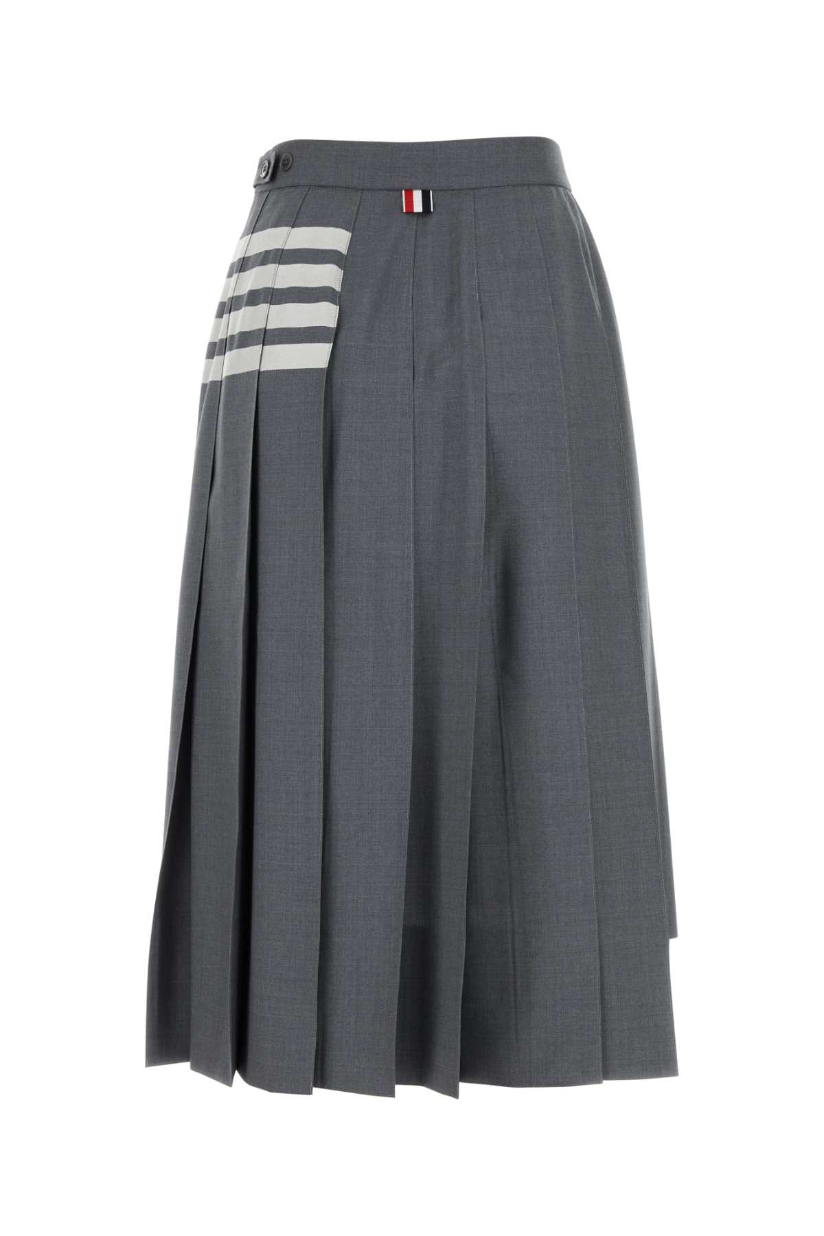 Grey wool skirt FGC400V06146035 (Thom Browne / スカート ) | Thom Browne (トム・ブラウン)(1)
