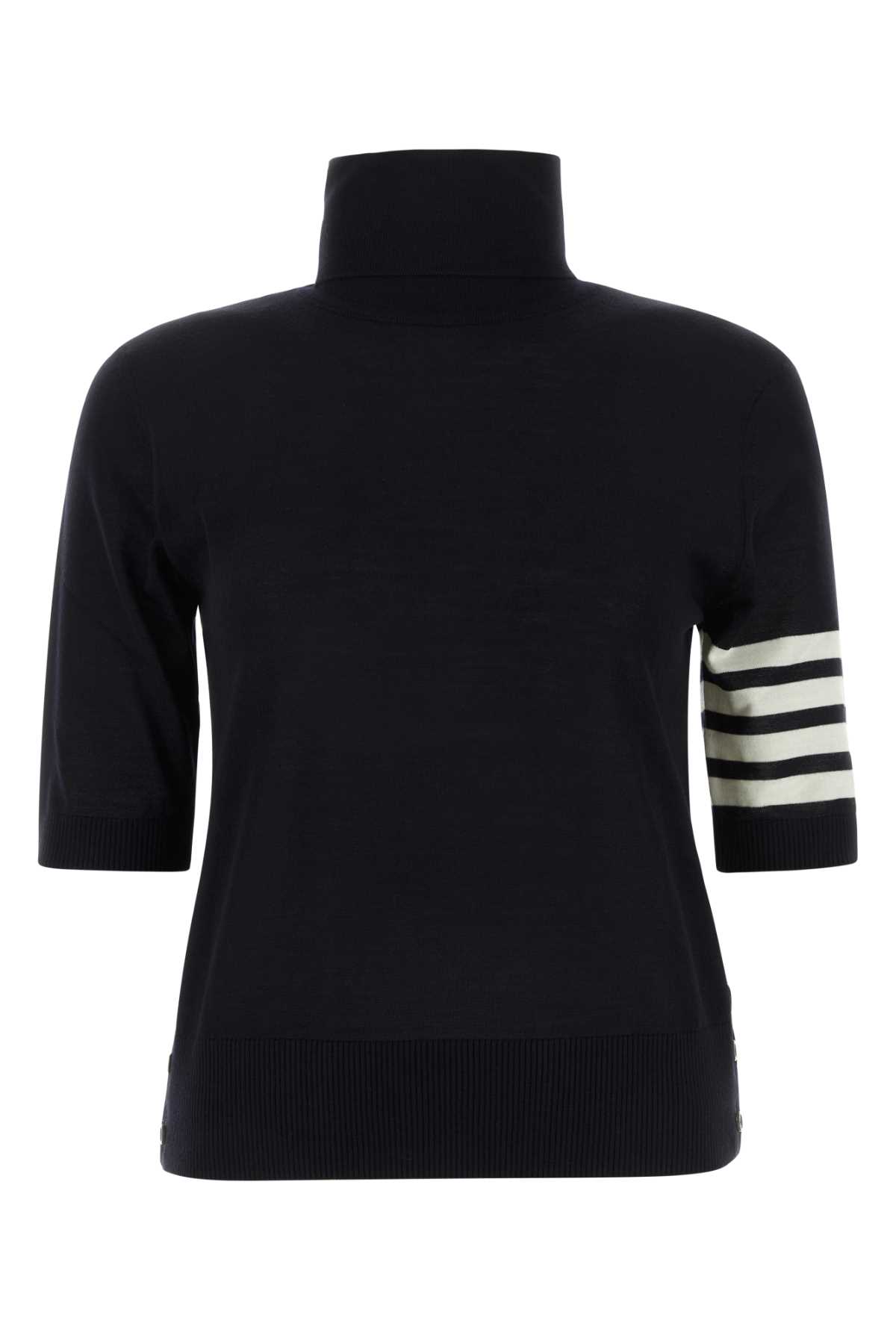 Midnight blue wool blend sweater  FKA434AY1014415 (Thom Browne / タンクトップ・キャミソール ) |  Thom Browne (トム・ブラウン)