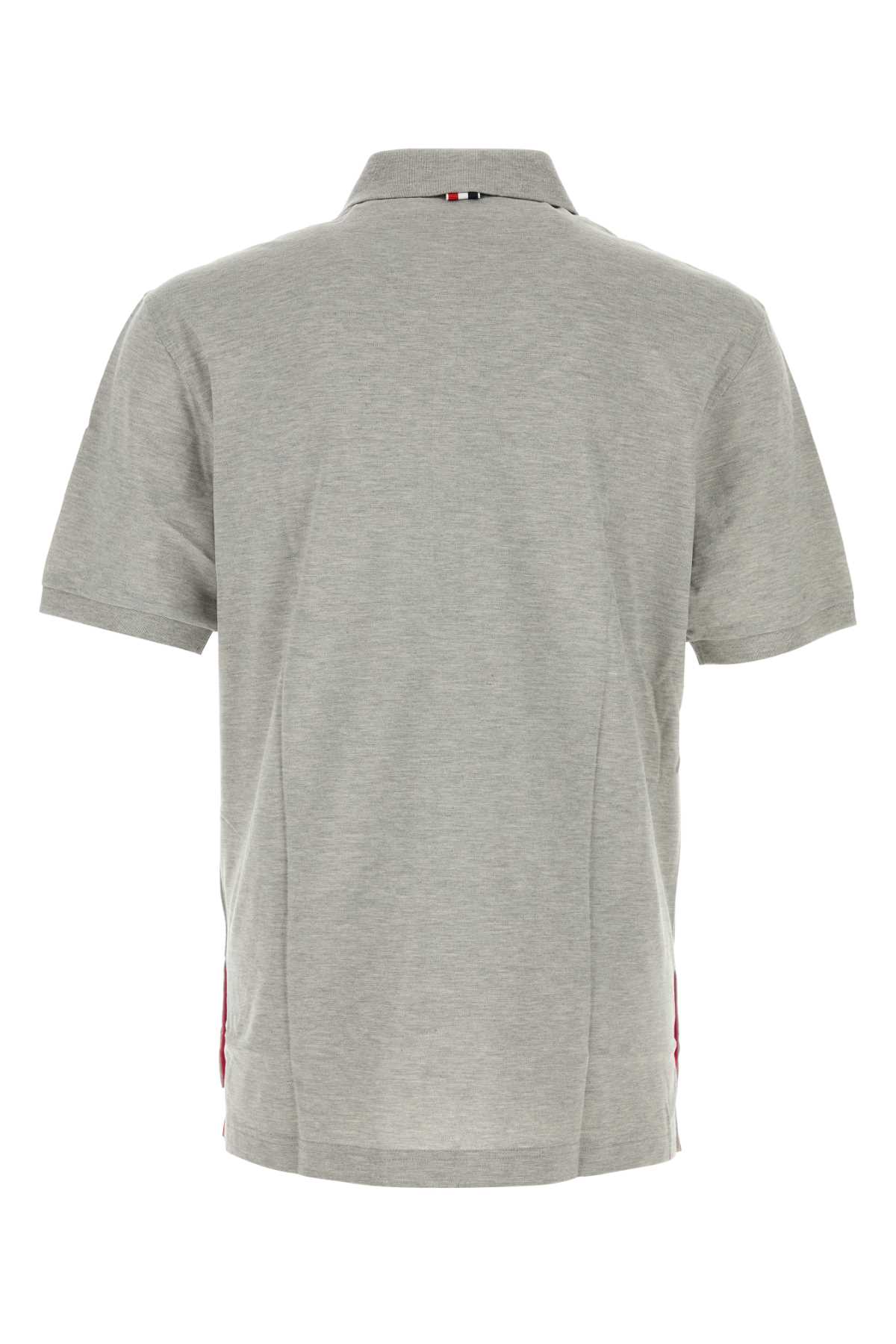 Grey piquet polo shirt MJP022A01455055 (Thom Browne / ポロシャツ ) | Thom Browne (トム・ブラウン)(1)