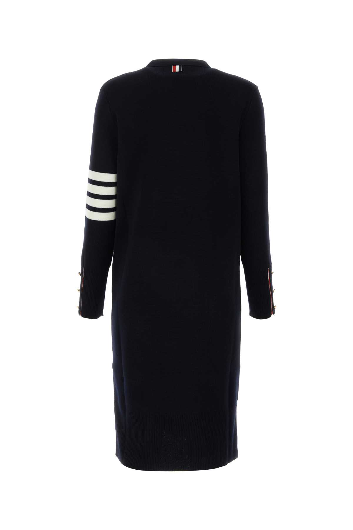 Midnight blue wool Milano cardigan FKC289A00014415 (Thom Browne / ニット・セーター・カーディガン ) | Thom Browne (トム・ブラウン)(1)