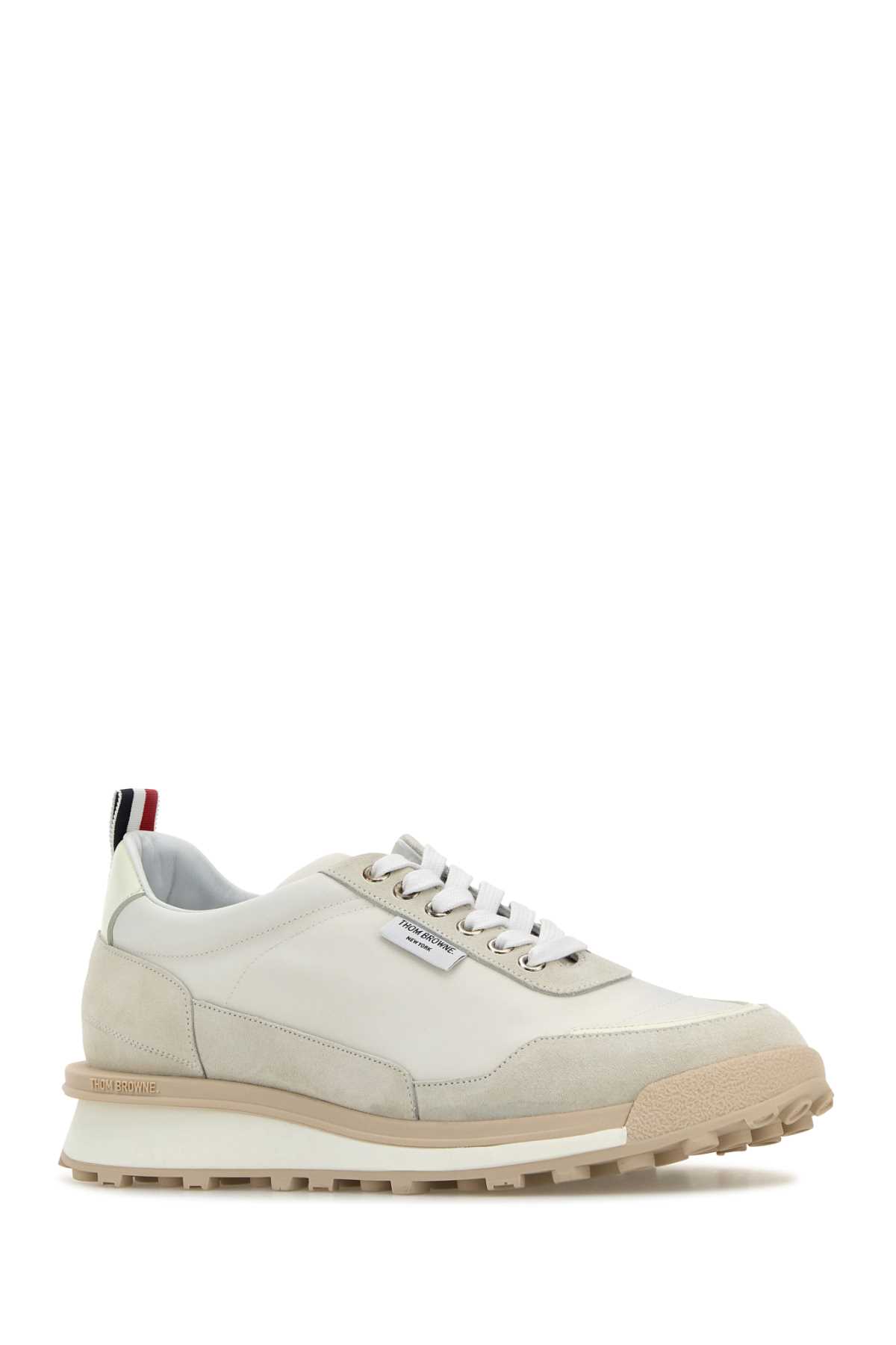 White canvas sneakers MFD271BF0488107 (Thom Browne / スニーカー ) | Thom Browne (トム・ブラウン)(1)