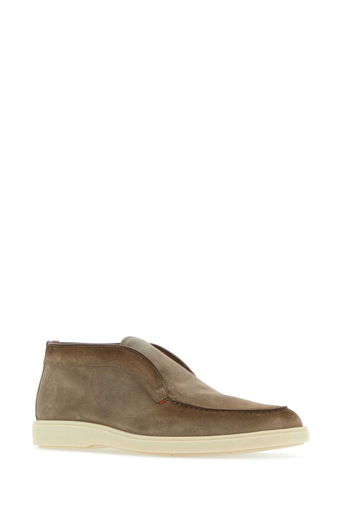 Dove grey suede ankle boots MGDT17823TICBGEXM45 (Santoni / ブーツ ) | Santoni (サントーニ)(1)