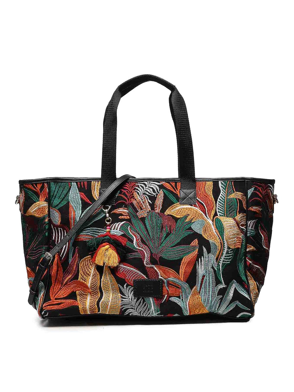 Clarissa Handbag 73BS8ZM01CLARISSANEROMULTICOLOR (V°73 / トートバッグ ) | V°73 (ヴィ セッタンタトレ)