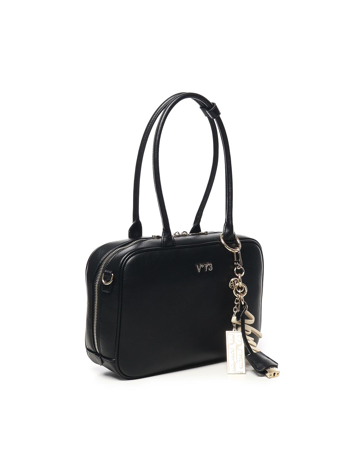 Penelope Bag With Logo 73BS9CL01PENELOPENERO (V°73 / ハンドバッグ・ショルダーバッグ ) | V°73 (ヴィ セッタンタトレ)(1)
