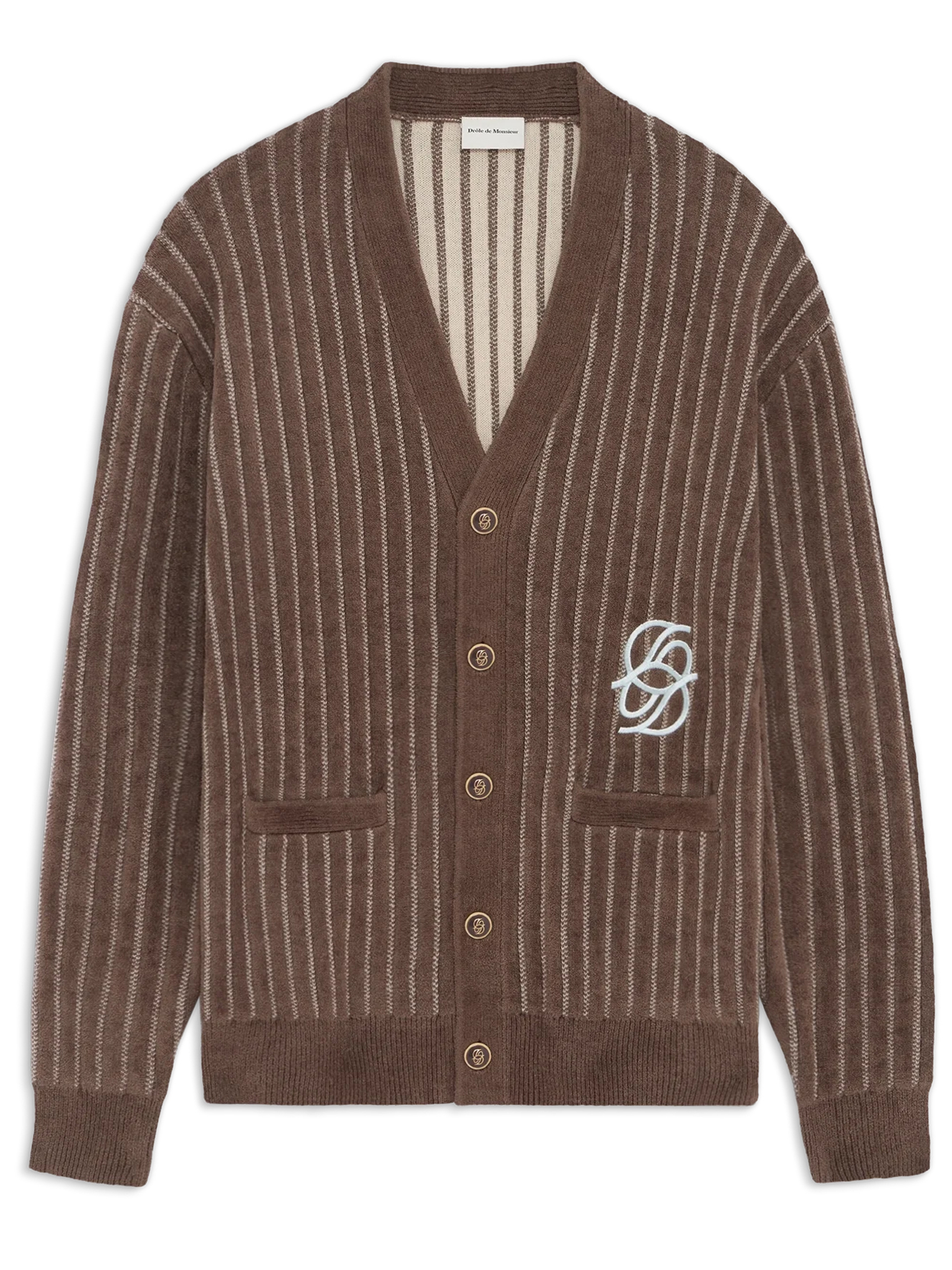 DROLE DE MONSIEUR Sweaters Brown ICA159VI024KK (Drôle De Monsieur / ニット・セーター・カーディガン ) | Drôle De Monsieur (ドロールドムッシュ)