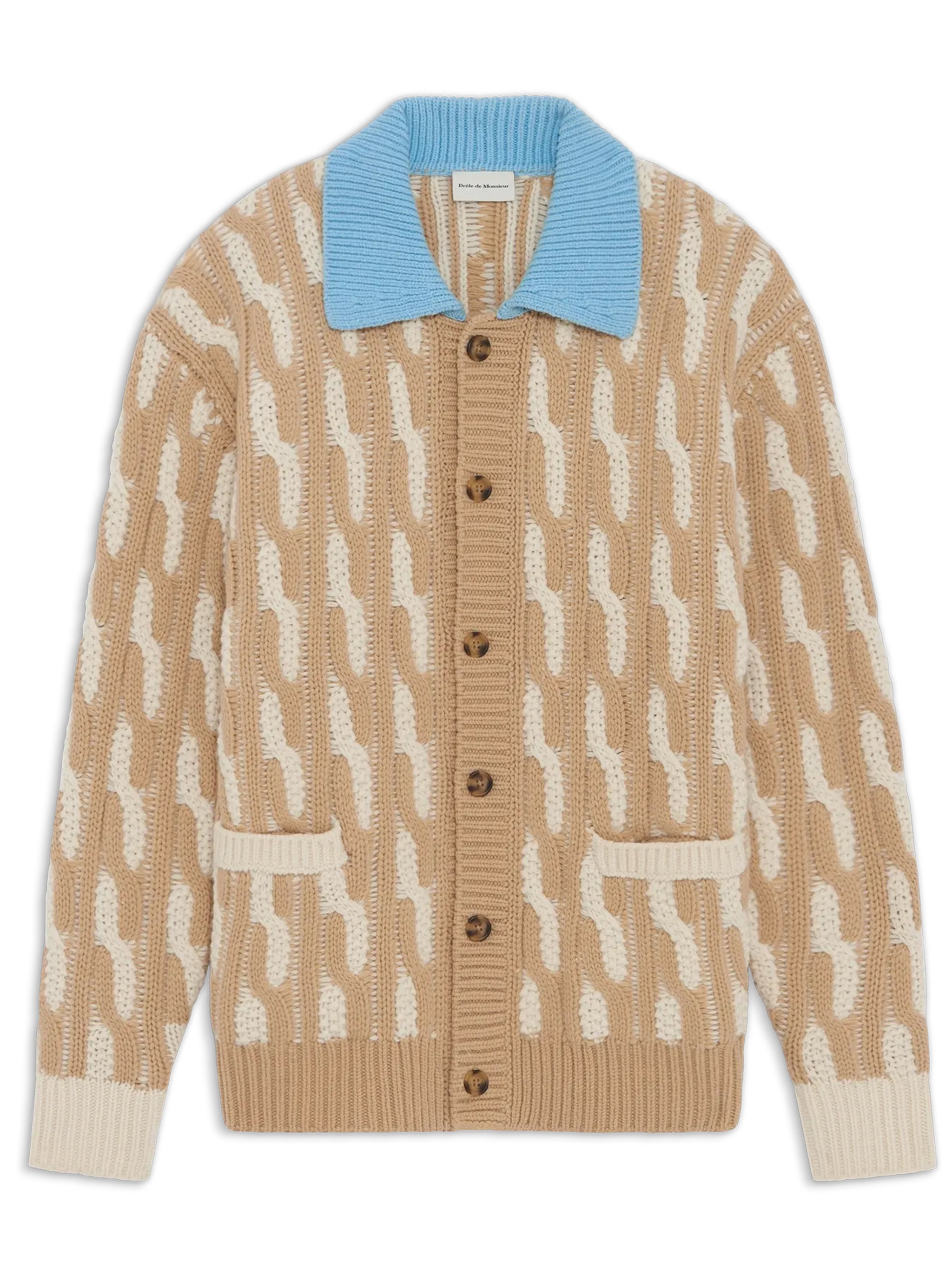DROLE DE MONSIEUR Sweaters Beige ICA157WO018OW (Drôle De Monsieur / ニット・セーター・カーディガン ) | Drôle De Monsieur (ドロールドムッシュ)